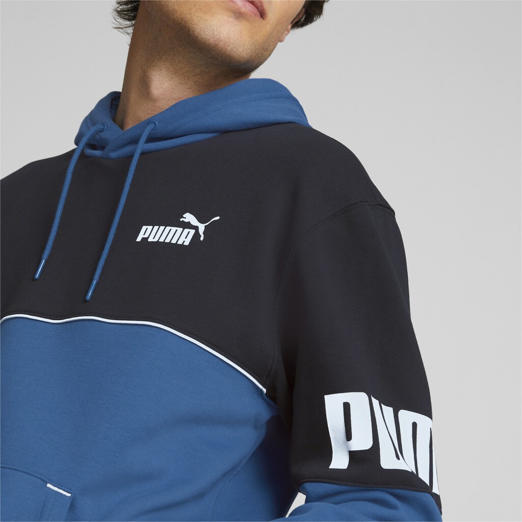 PUMA Sweatshirt »Power Colourblock Hoodie Herren«