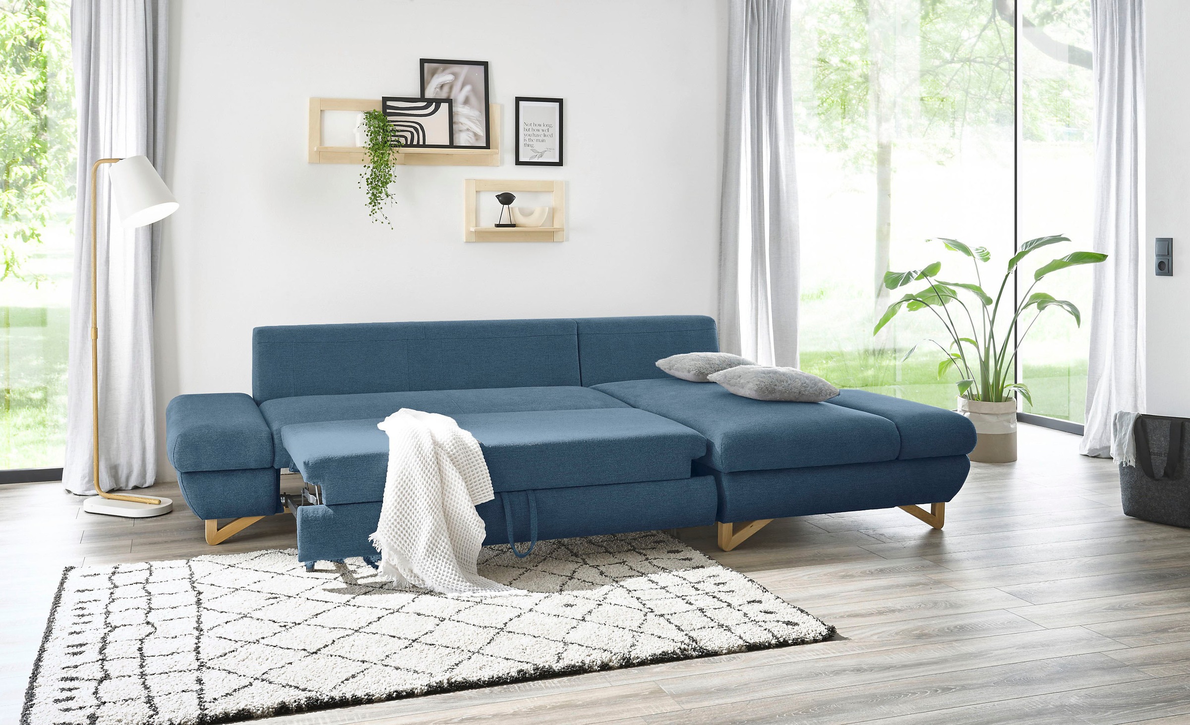 INOSIGN Schlafsofa »City/Giron«, komfortable Bettfunktion (Liegefläche 245 x 138 cm), sowie Bettkasten