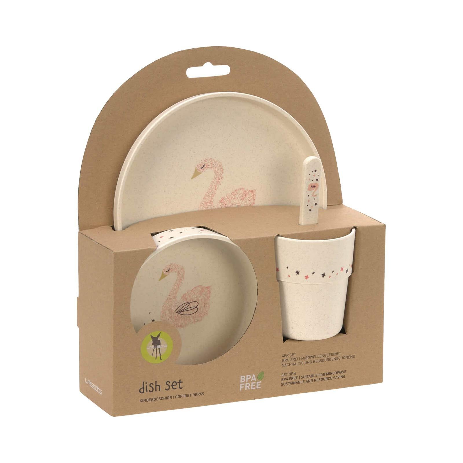 LÄSSIG Kindergeschirr-Set »Kinder-Geschirr-Set 4er Set«