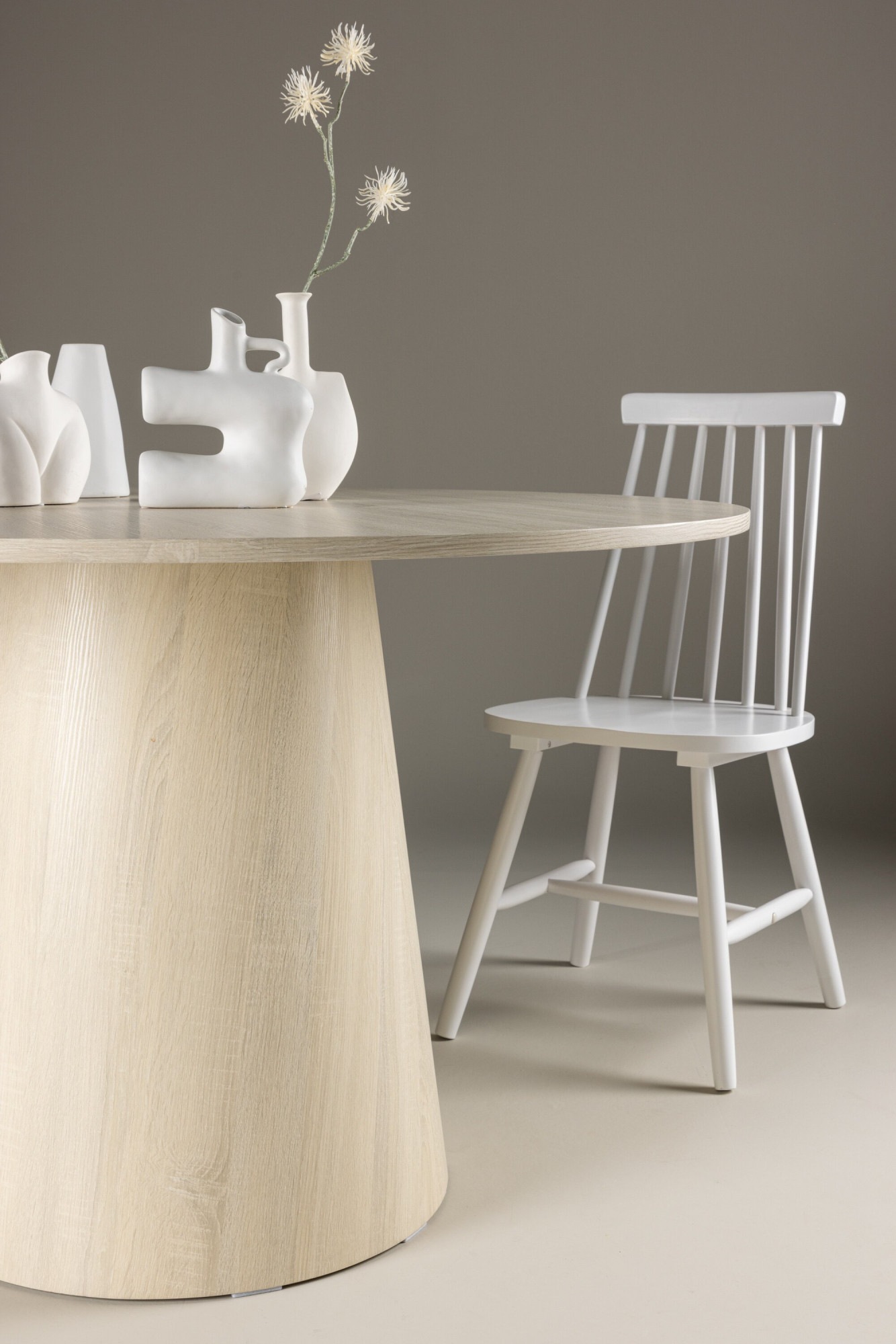 Venture Home Esstisch »Lanzo, runde Esstafel für den täglichen Einsatz« Küchentisch, rund, skandinavisch, stabil (Ø120 cm)