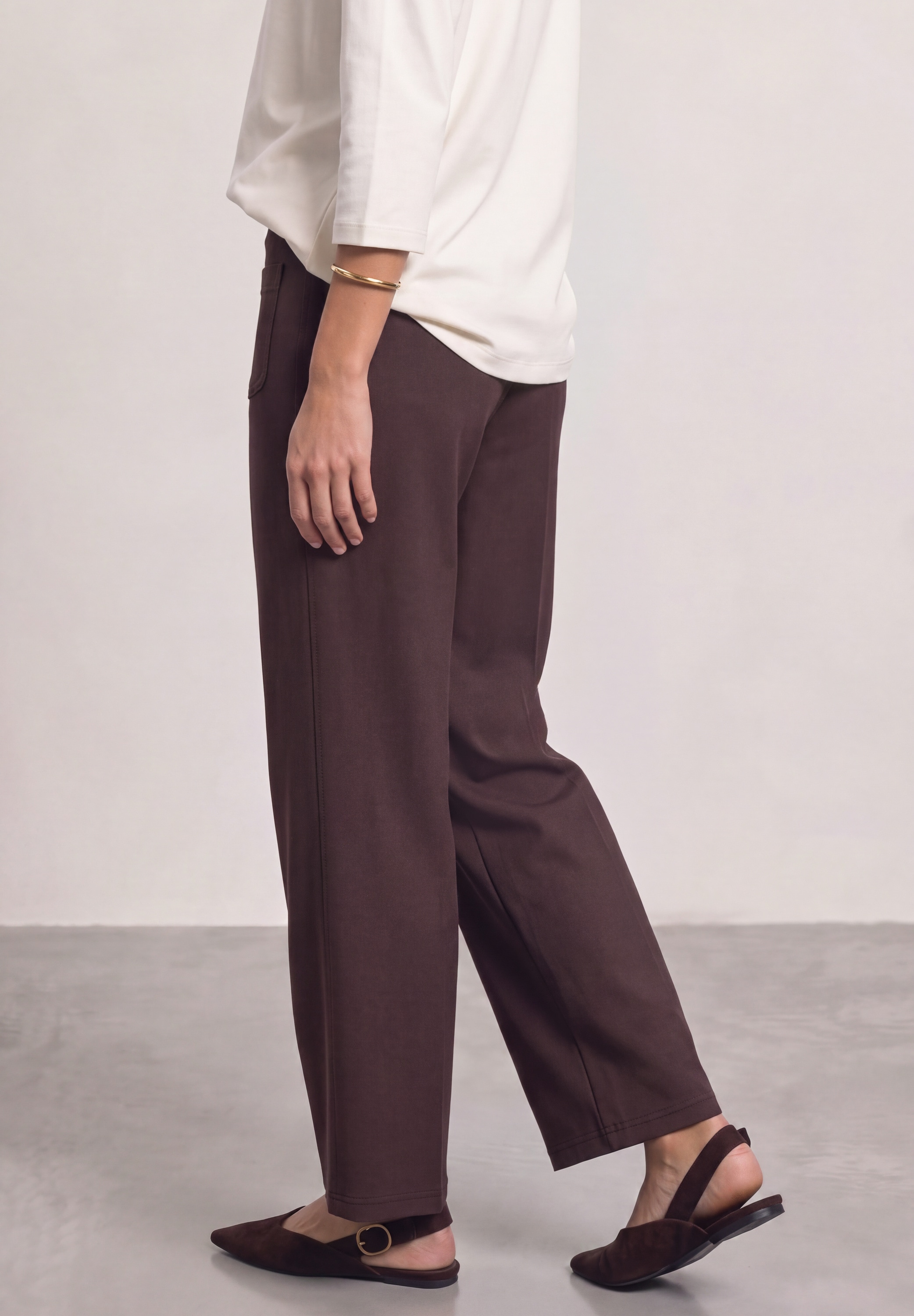 STREET ONE Jerseyhose  High Waist