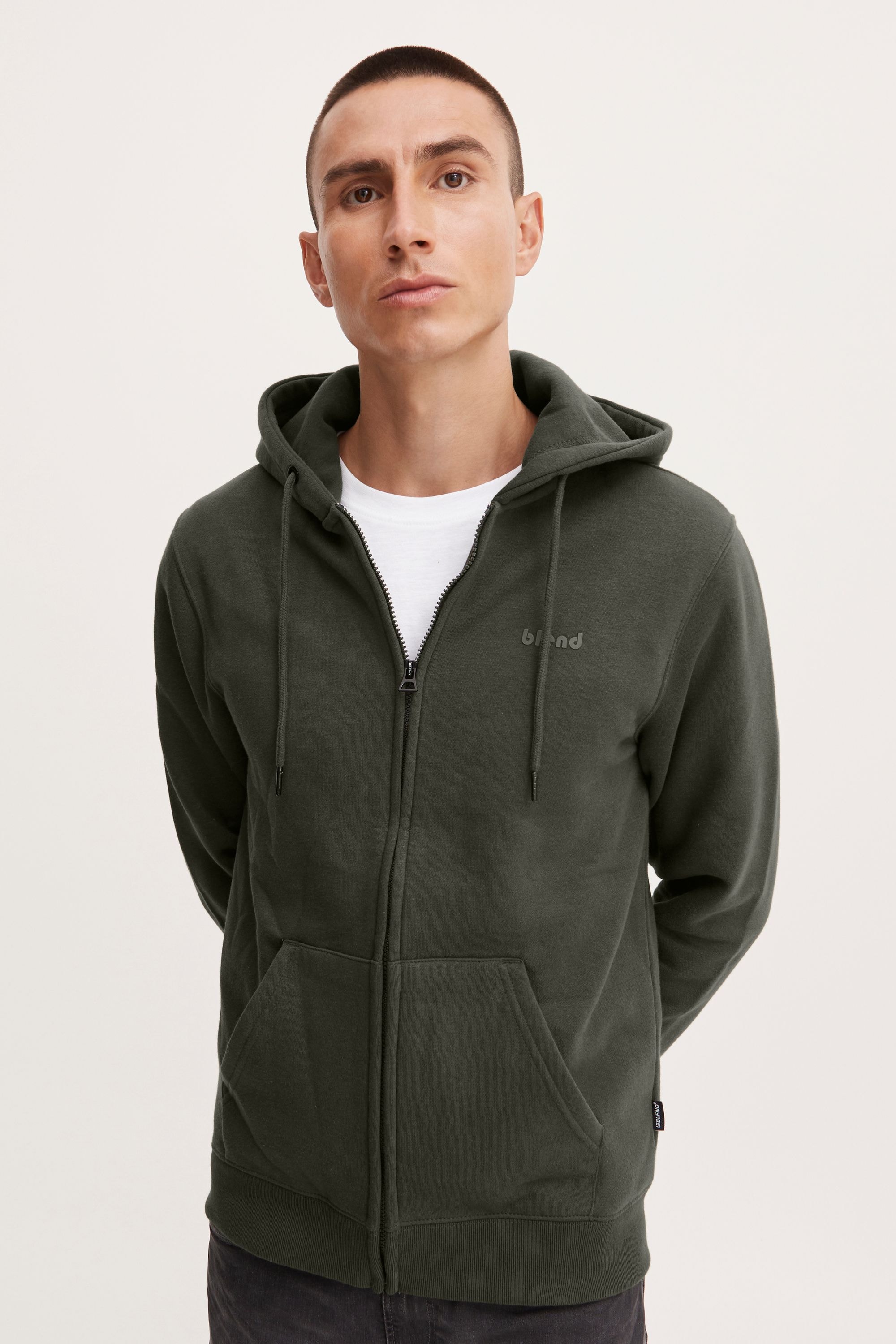 Blend Kapuzensweatjacke "BHDowntown", Stilvolle Kapuzensweatjacke günstig online kaufen