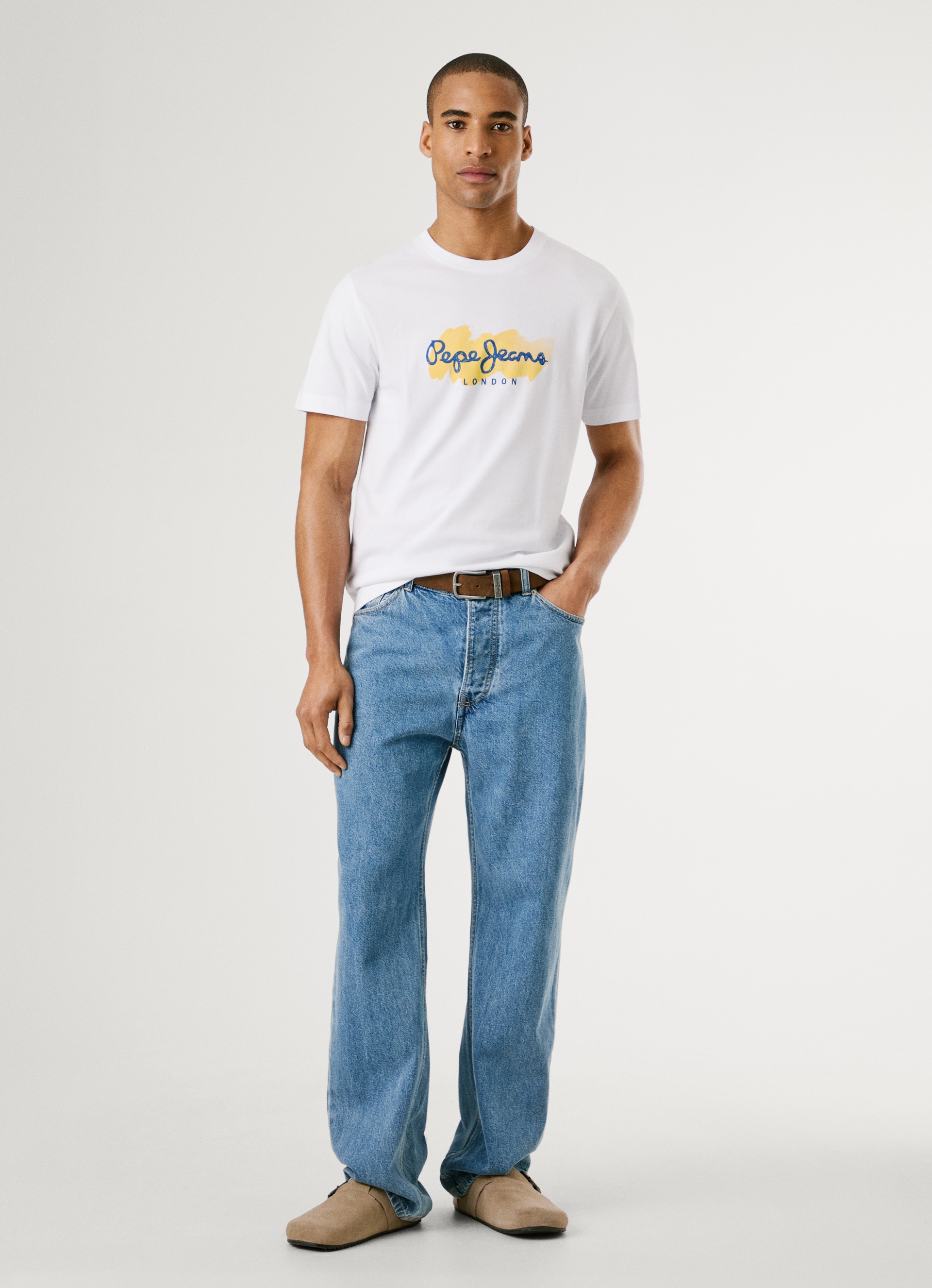 Pepe Jeans T-Shirt »MILTON TEE«, mit Logoprint vorn