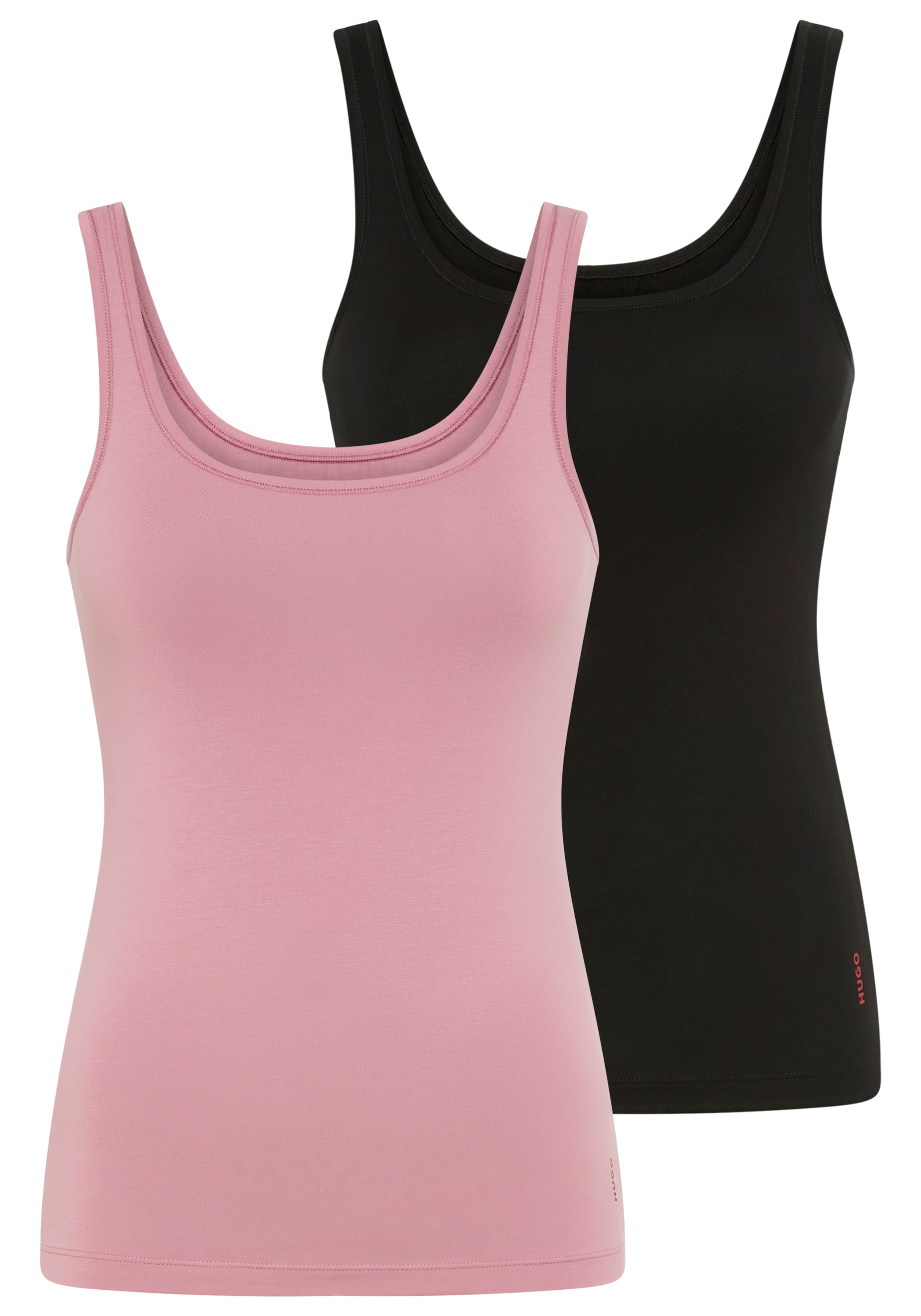 HUGO Underwear Tanktop, (2 tlg.), Rundhals günstig online kaufen