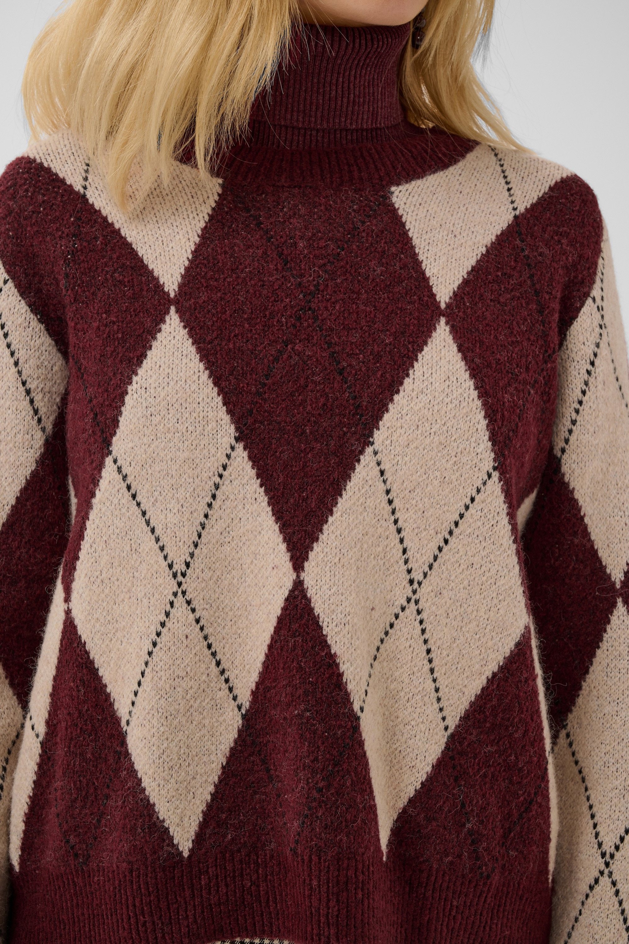 Culture Strickpullover »Damen Strickpullover CUargyle«