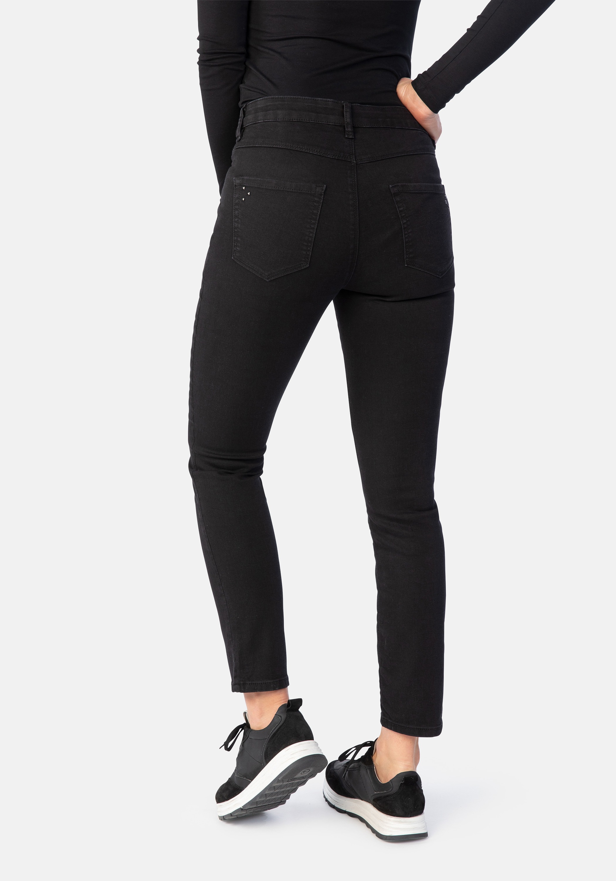 STOOKER WOMEN 5-Pocket-Jeans "Florenz Denim Slim Fit Jeans" Slim Fit Casual günstig online kaufen