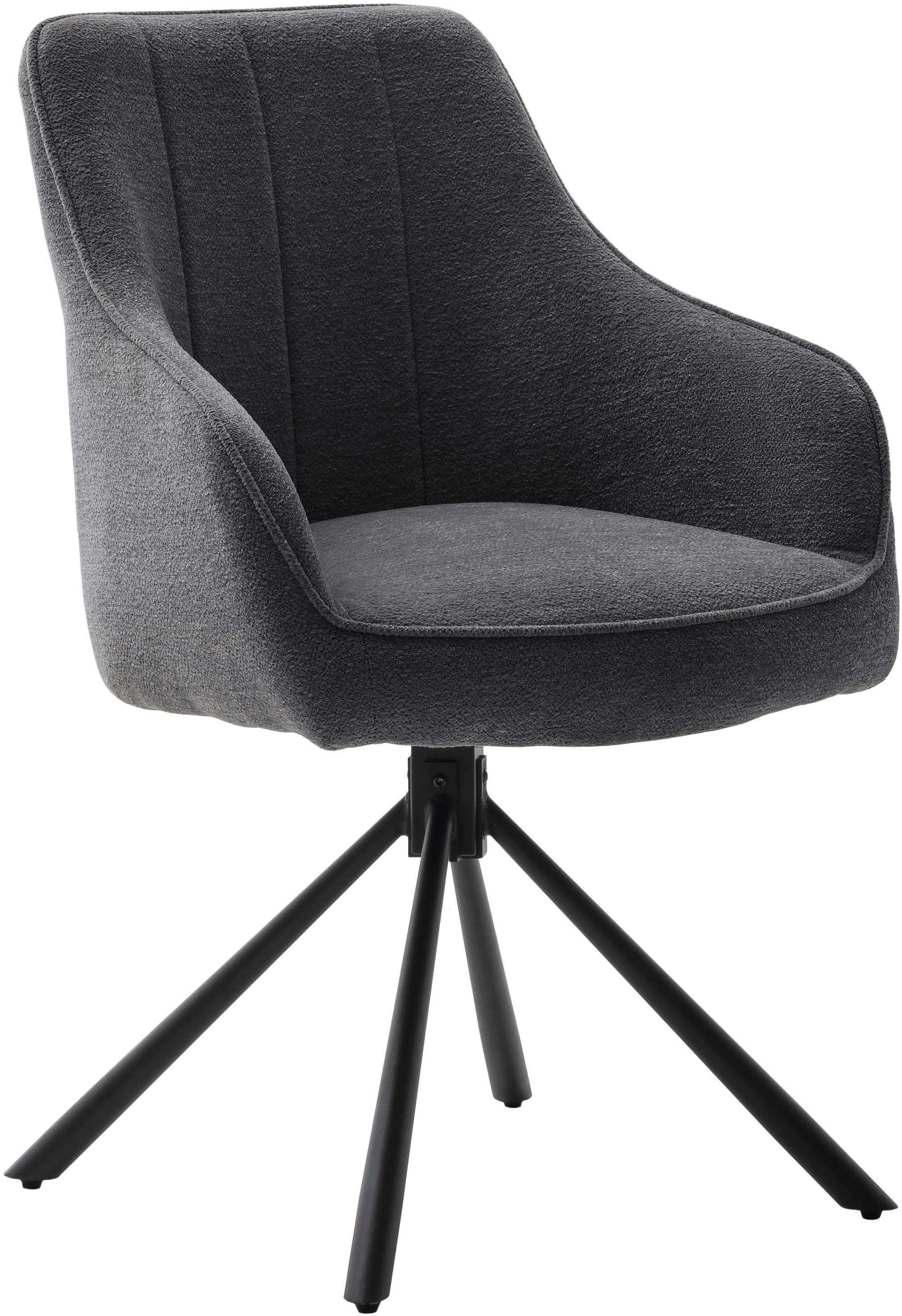 MCA furniture Esszimmerstuhl "KASAMA", Strukturstoff, (2er-Set), 180 drehba günstig online kaufen