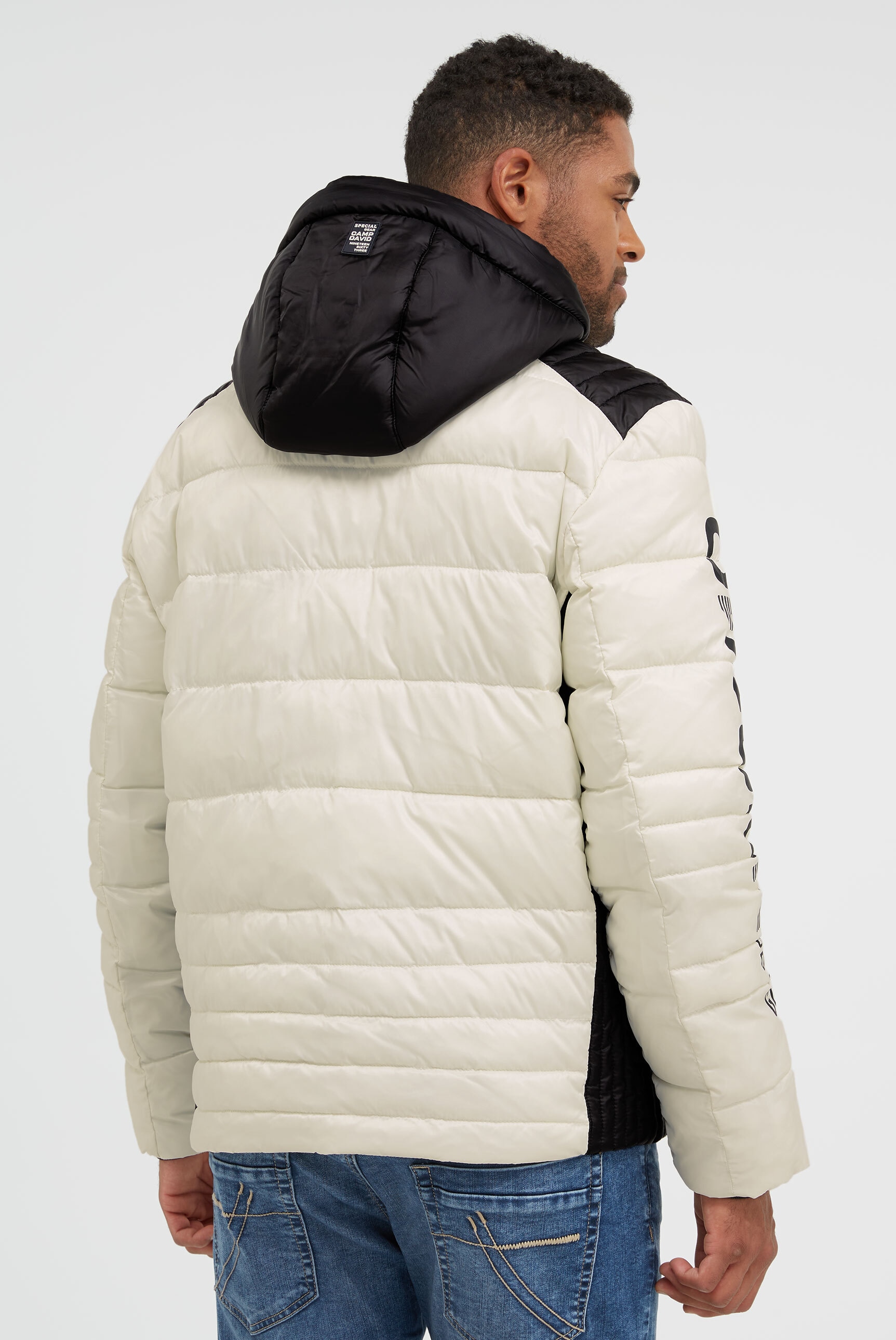 CAMP DAVID Winterjacke, mit Kapuze, mit abtrennbarer Kapuze