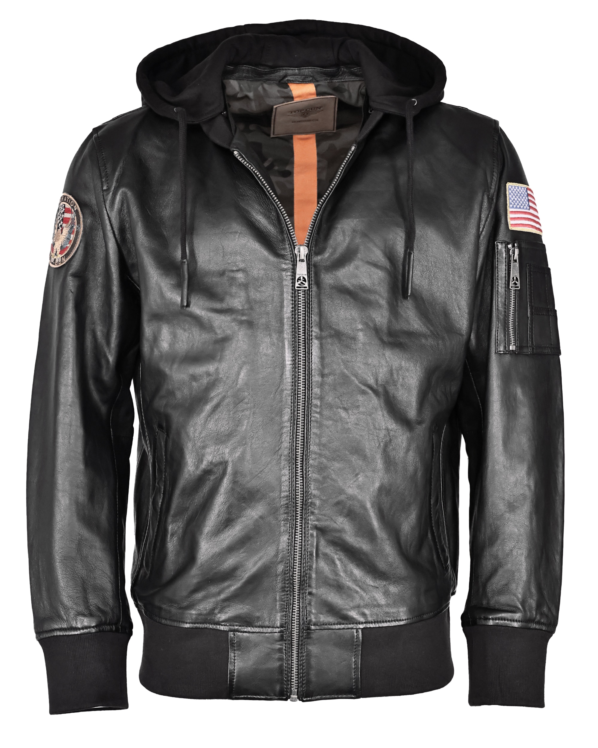 TOP GUN Lederjacke "20201007"