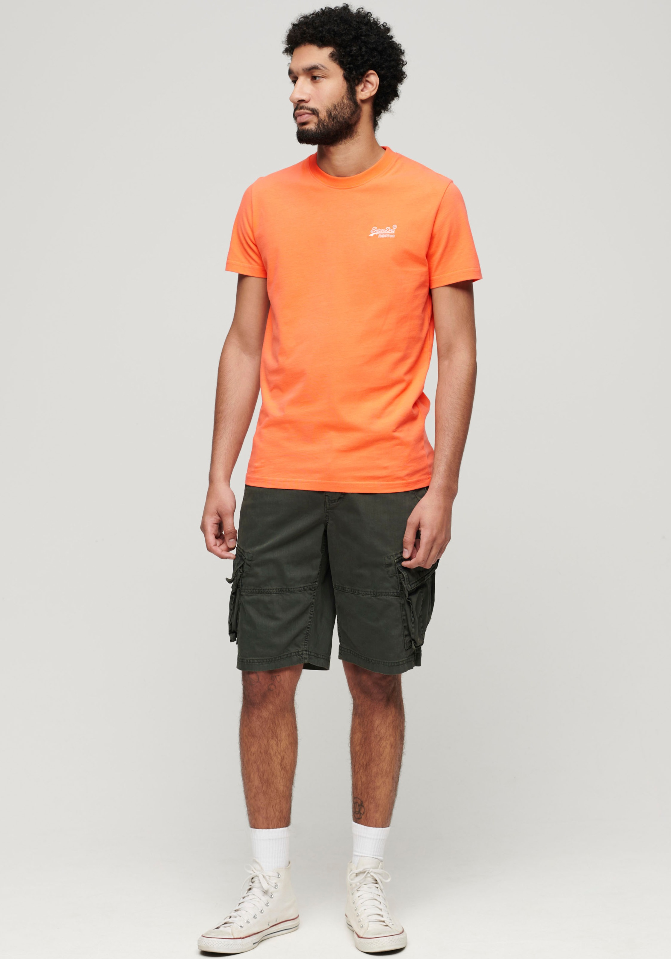 Superdry Rundhalsshirt »ESSENTIAL LOGO EMB TEE«