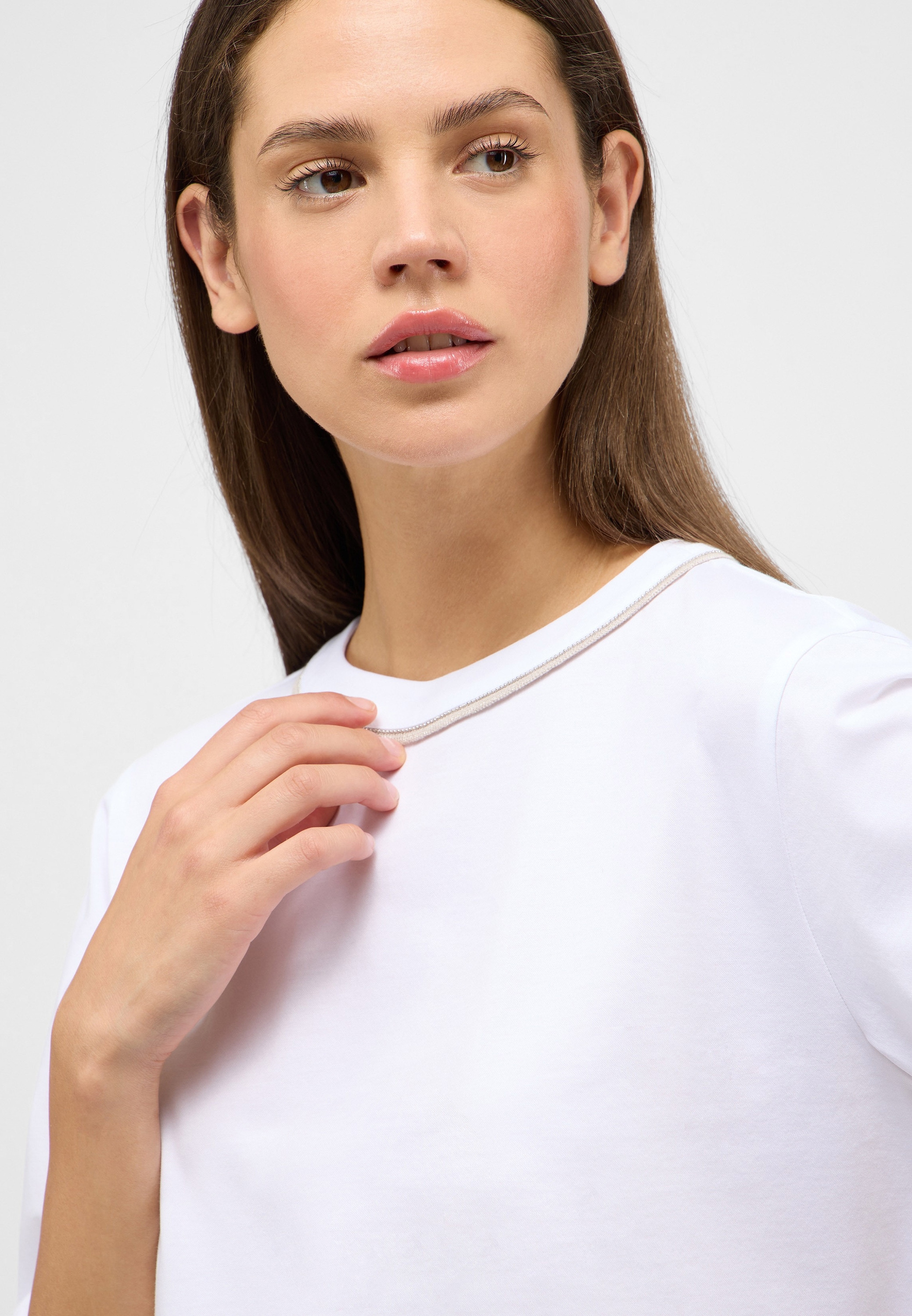 Eterna Schlupfbluse »LOOSE FIT« EASY IRON (bügelleicht)