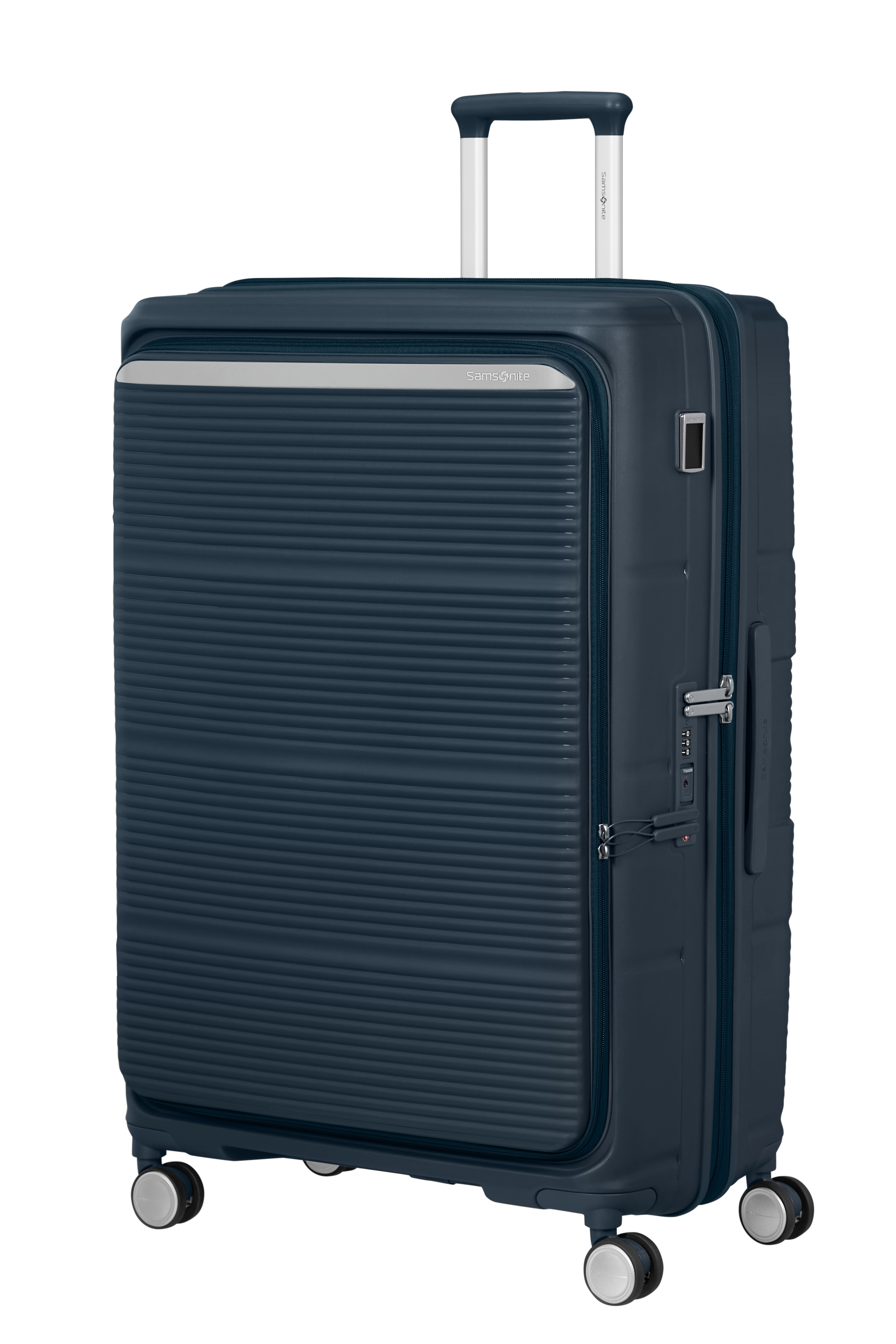 Samsonite Hartschalen-Trolley "PARALUX" 126 l 4 Rollen mit Teleskopgriff und Soft-Touch-Tragegriffen, aus Polypropylen