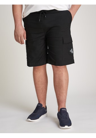 Cargoshorts »PLUS WASHED CARGO SHORT«