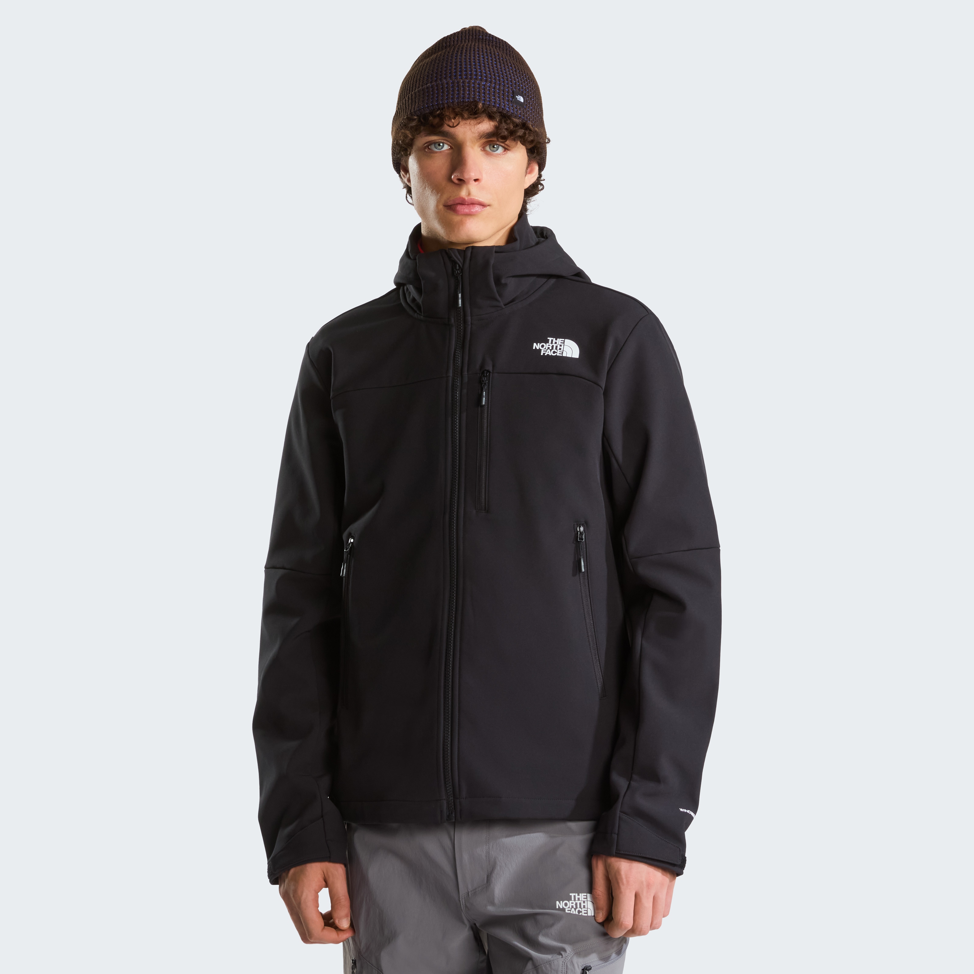 The North Face Funktionsjacke "M DIABLO SOFTSHELL DETACHABLE HOOD" für Erwachsene, mit sportlicher Ausstrahlung