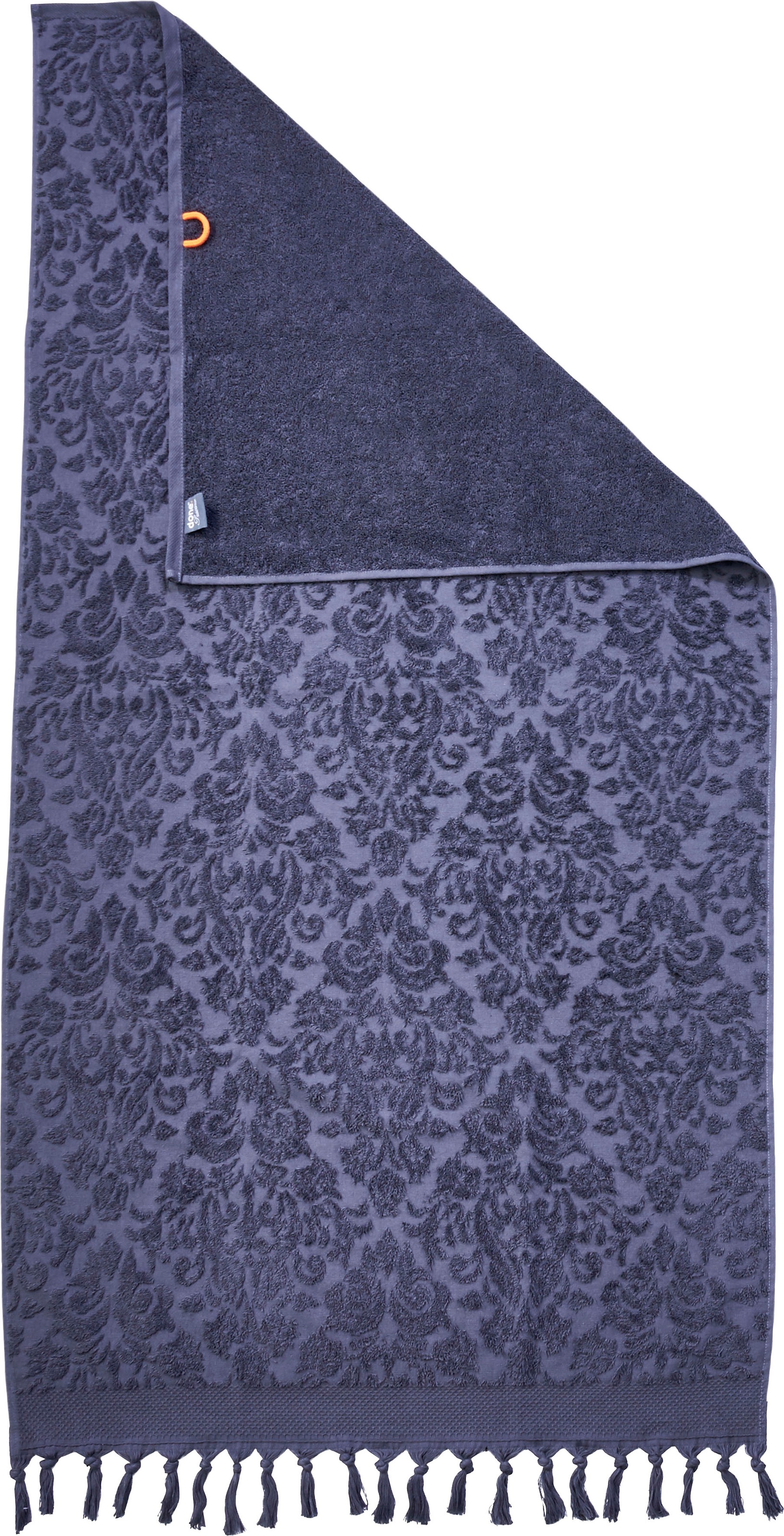 done. Duschtuch "Provence Ornaments" Uni Farben, Ornamente, mit Fransen günstig online kaufen