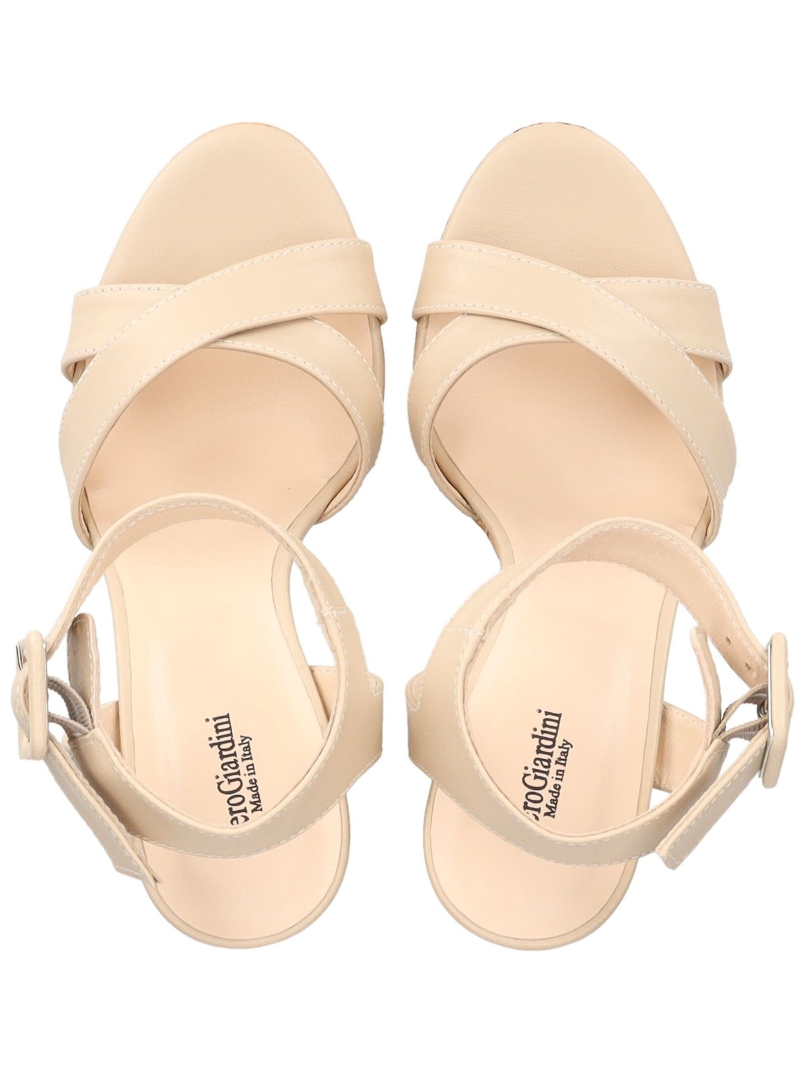 Nero Giardini High-Heel-Sandalette »Nero Giardini Sandalen Leder«