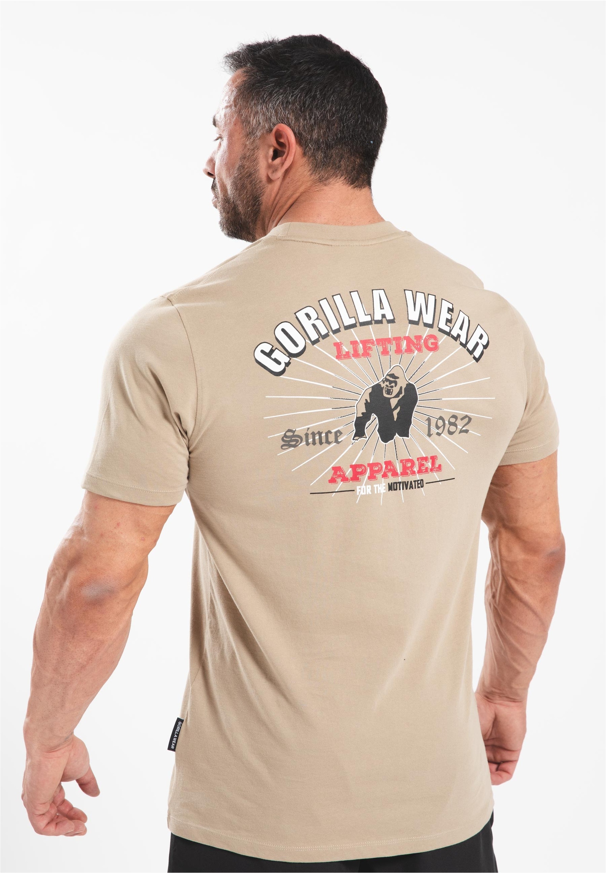 Gorilla Wear Funktionsshirt, mit coolem, großem Rückenprint