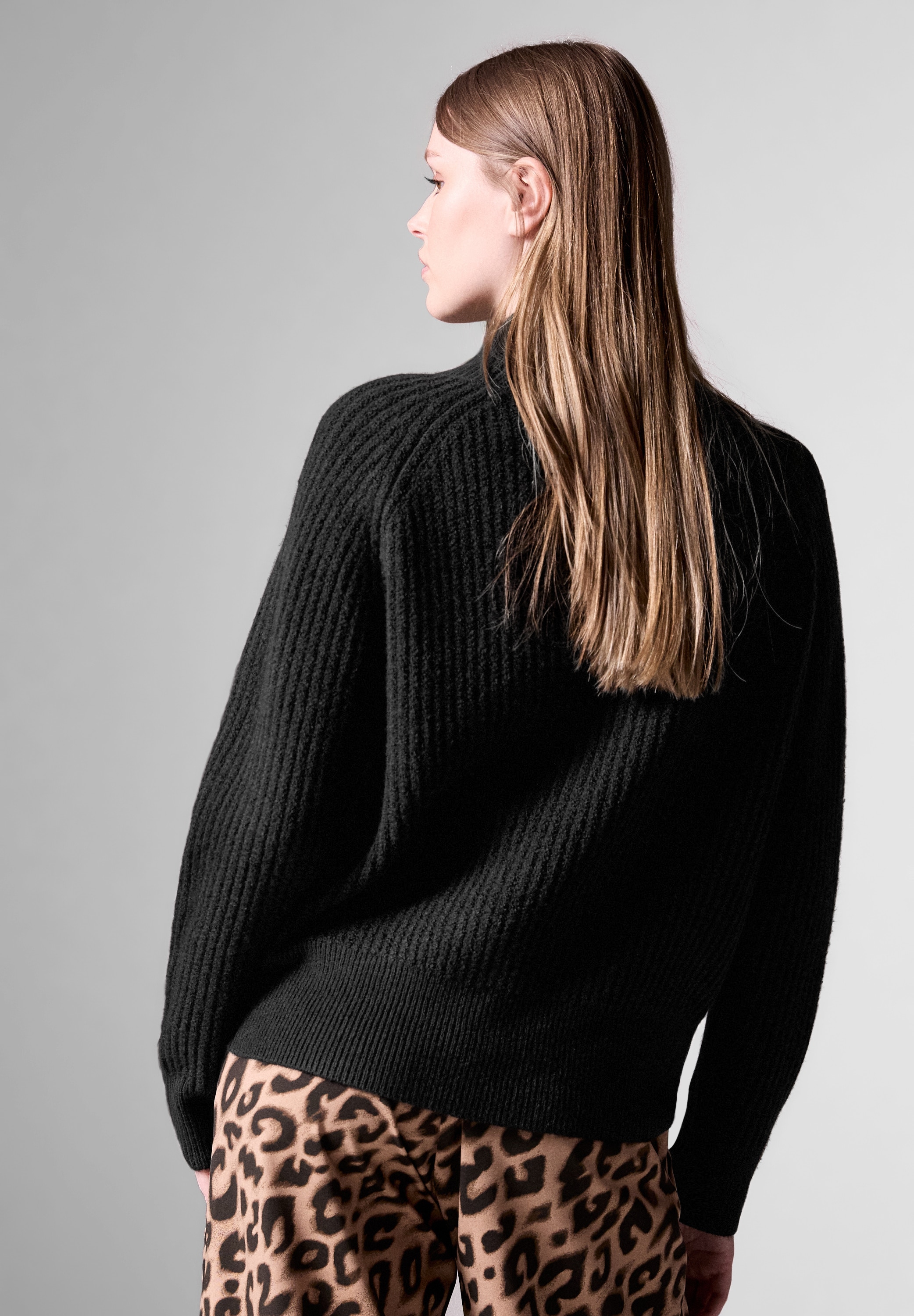 STREET ONE STUDIO Strickpullover, mit Turtleneck günstig online kaufen