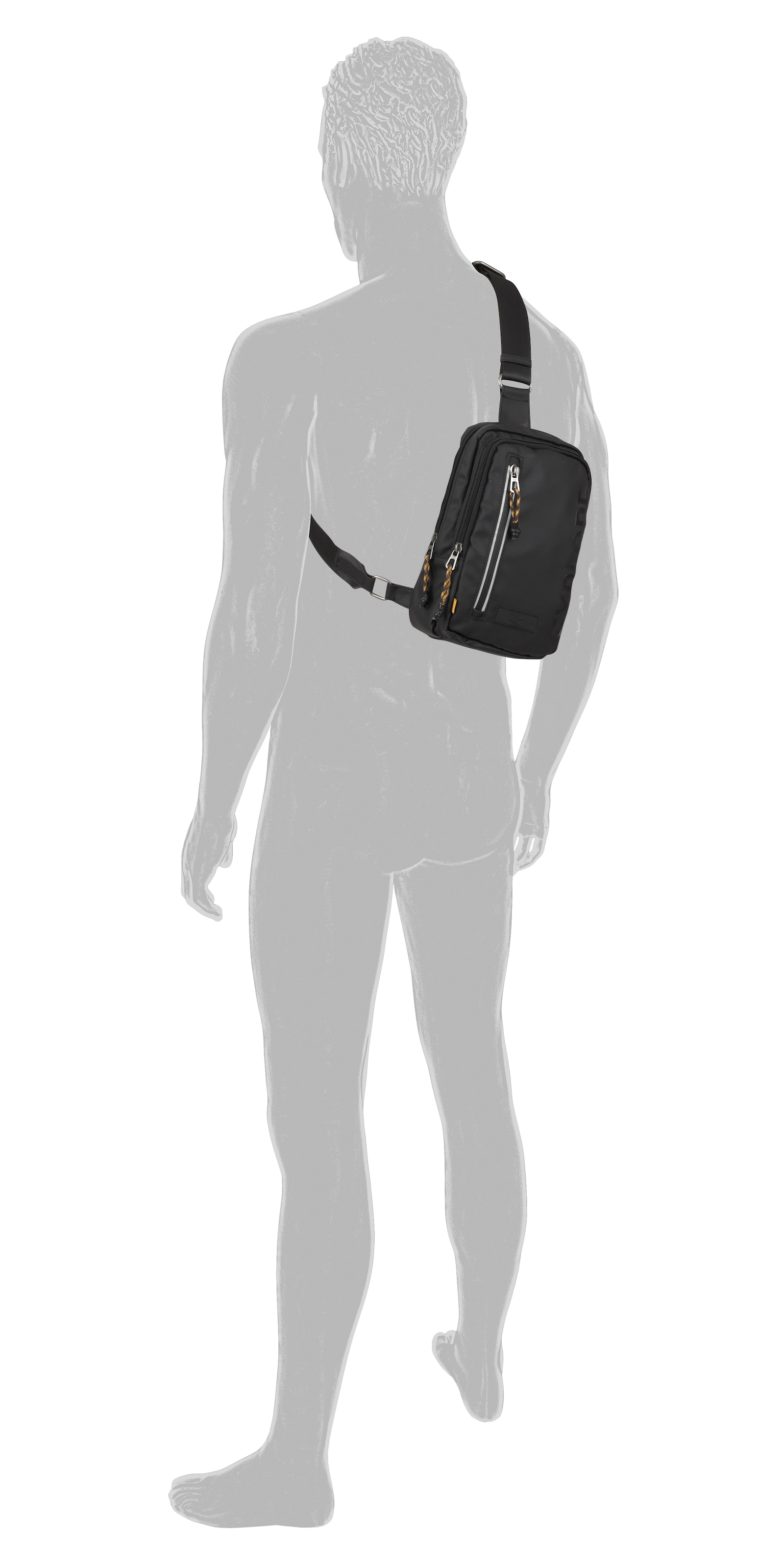 camel active Cityrucksack »Explore«, wasserabweisendes recyceltes Nylon und reflektierende Reißverschlüsse