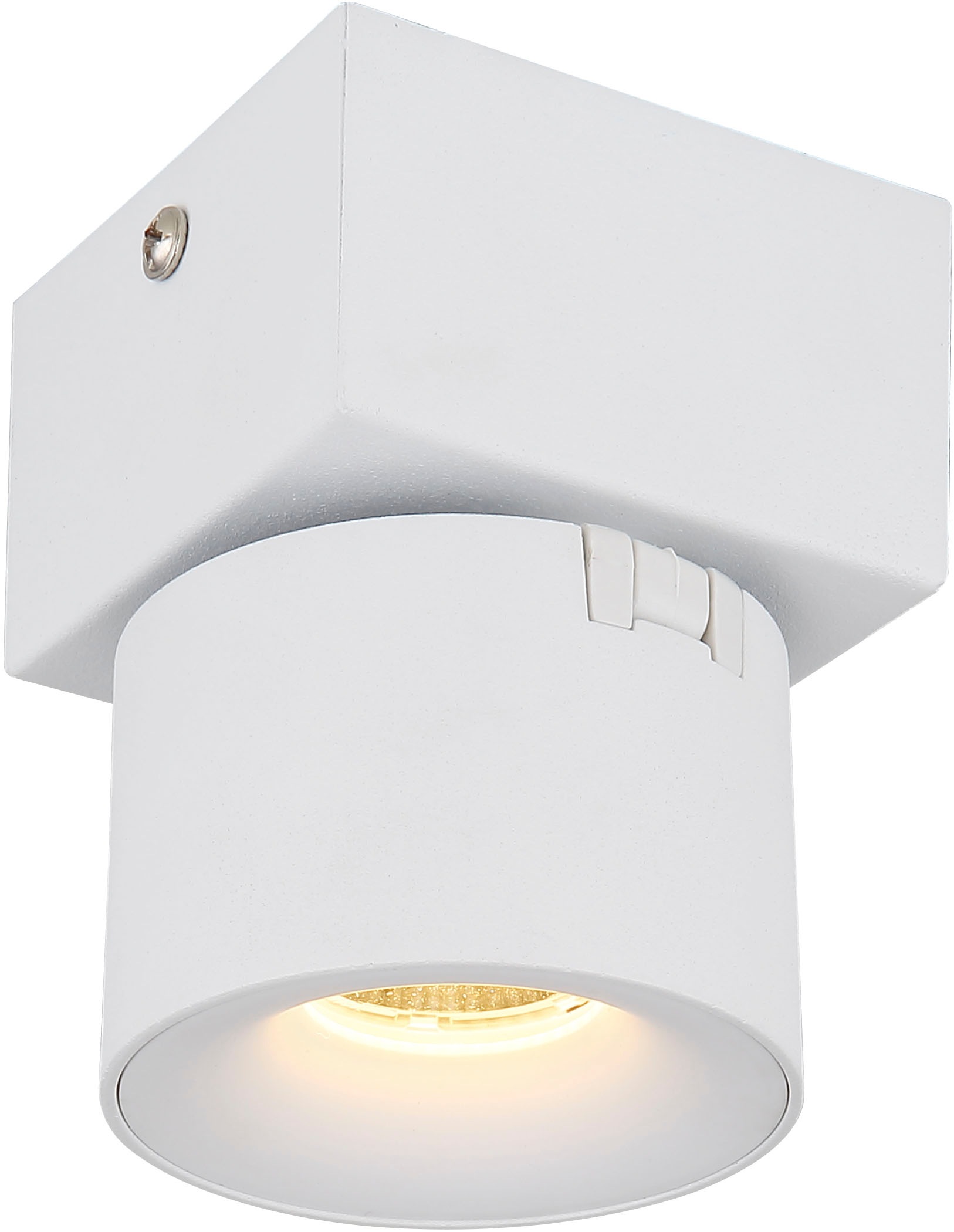 GLOBO LIGHTING LED Deckenstrahler »RAE«, 1 flammig, Leuchtmittel LED-Modul | LED fest integriert, warmweiße Lichtfarbe von 3000K BxH: 72x95mm