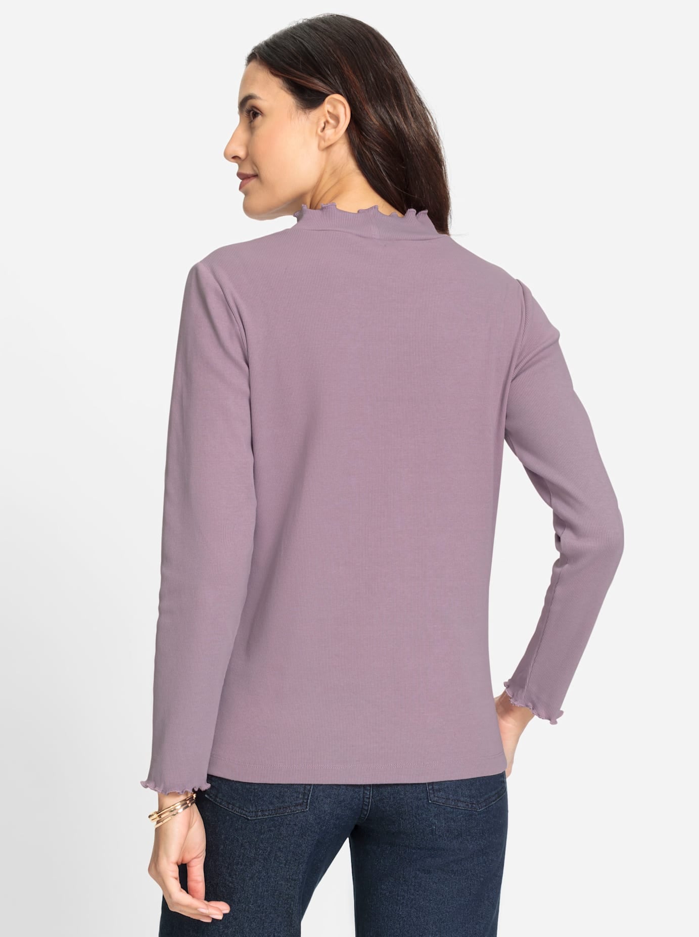 Inspirationen Stehkragenshirt »Stehkragen-Shirt«, (1 tlg.)