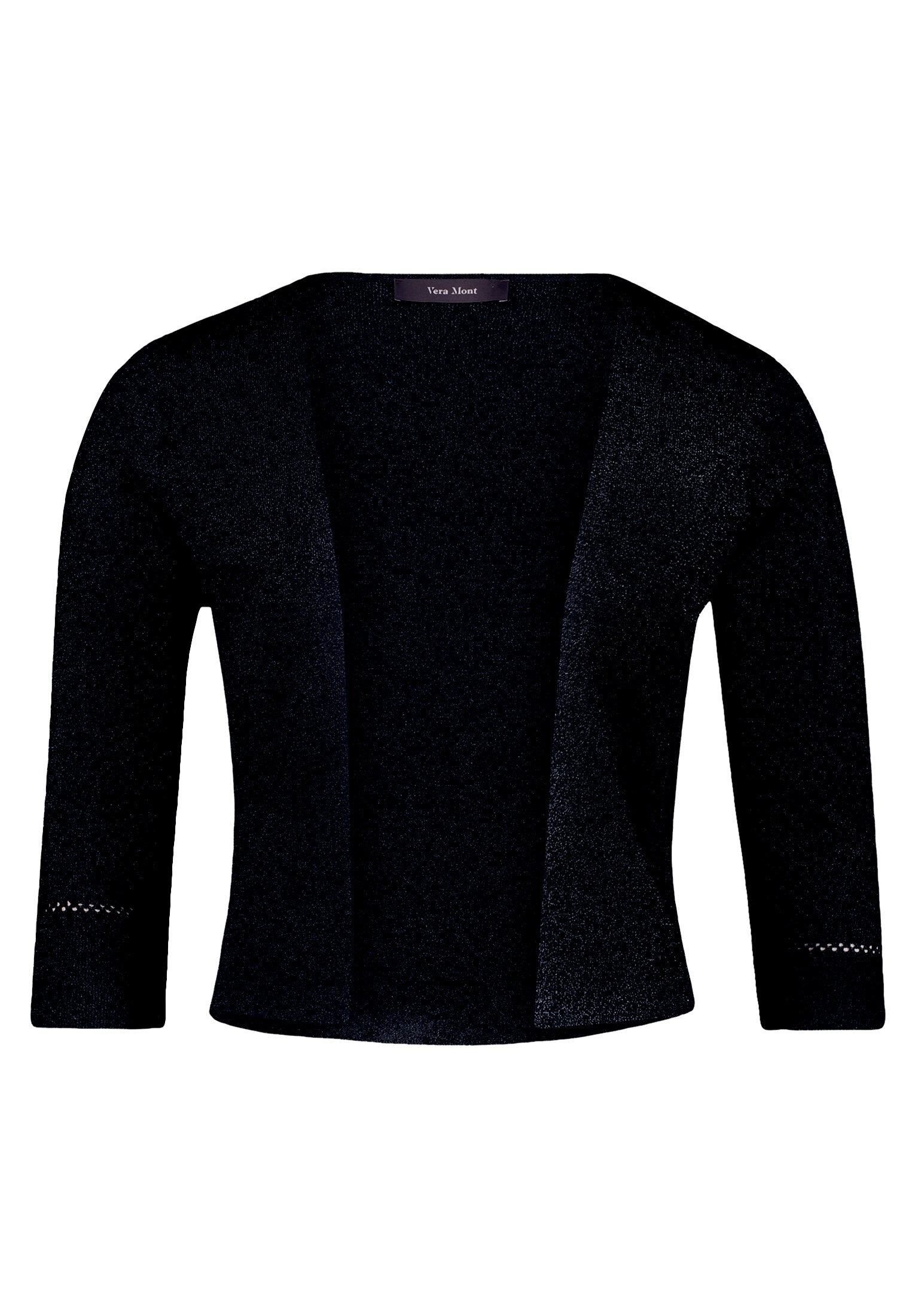 Vera Mont Strickjacke »Damen ohne Verschluss« 1 Stk. Glitzer