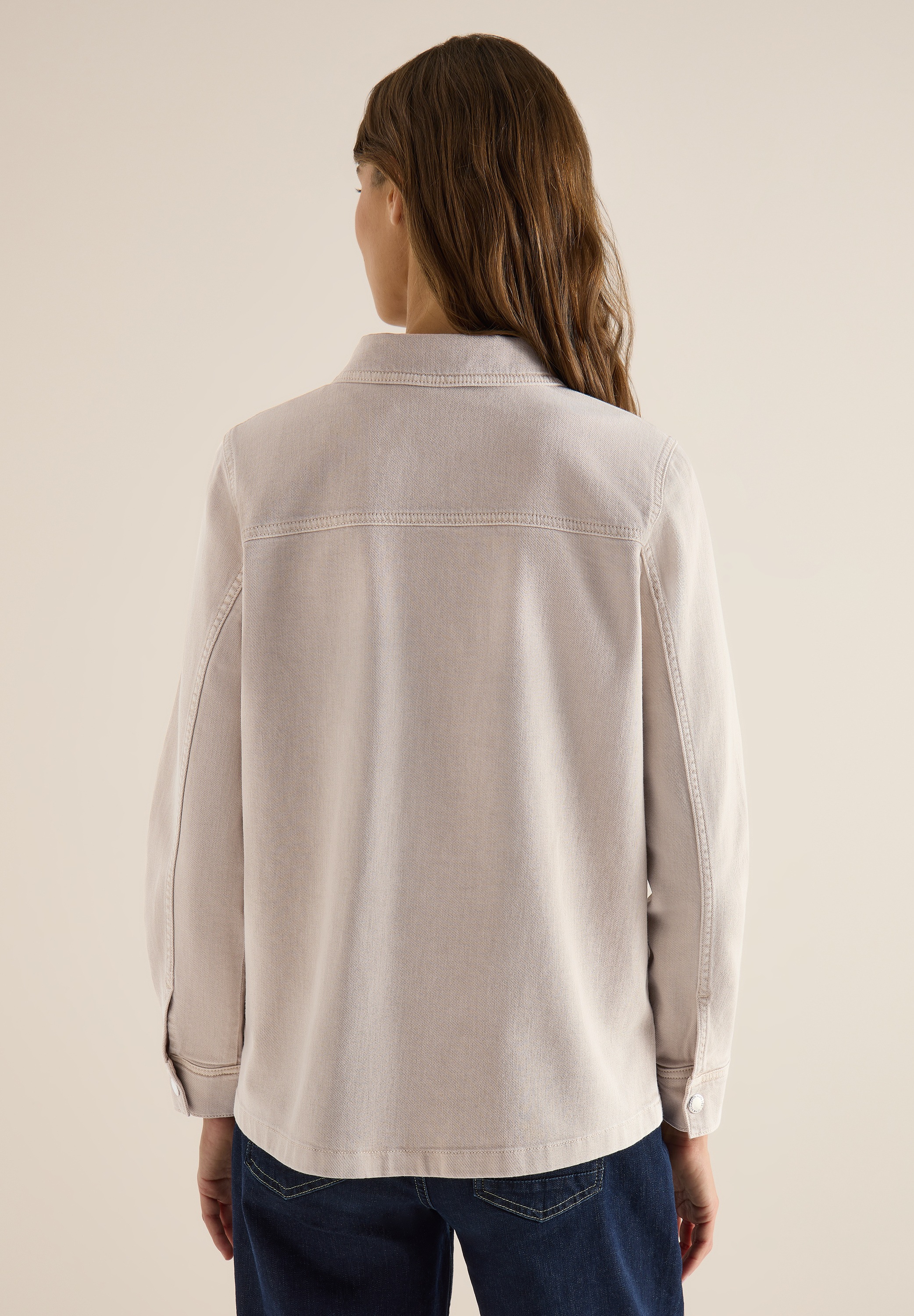 Cecil Kurzjacke ohne Kapuze in Denim-Optik günstig online kaufen