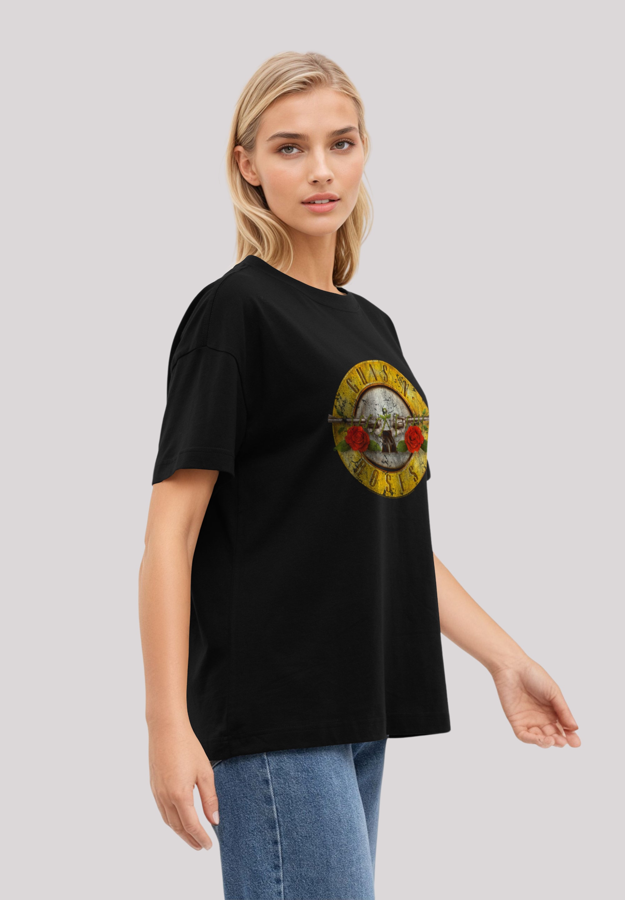 F4NT4STIC T-Shirt »Guns 'n' Roses Vintage Bullet Logo«, Premium Qualität Streetwear