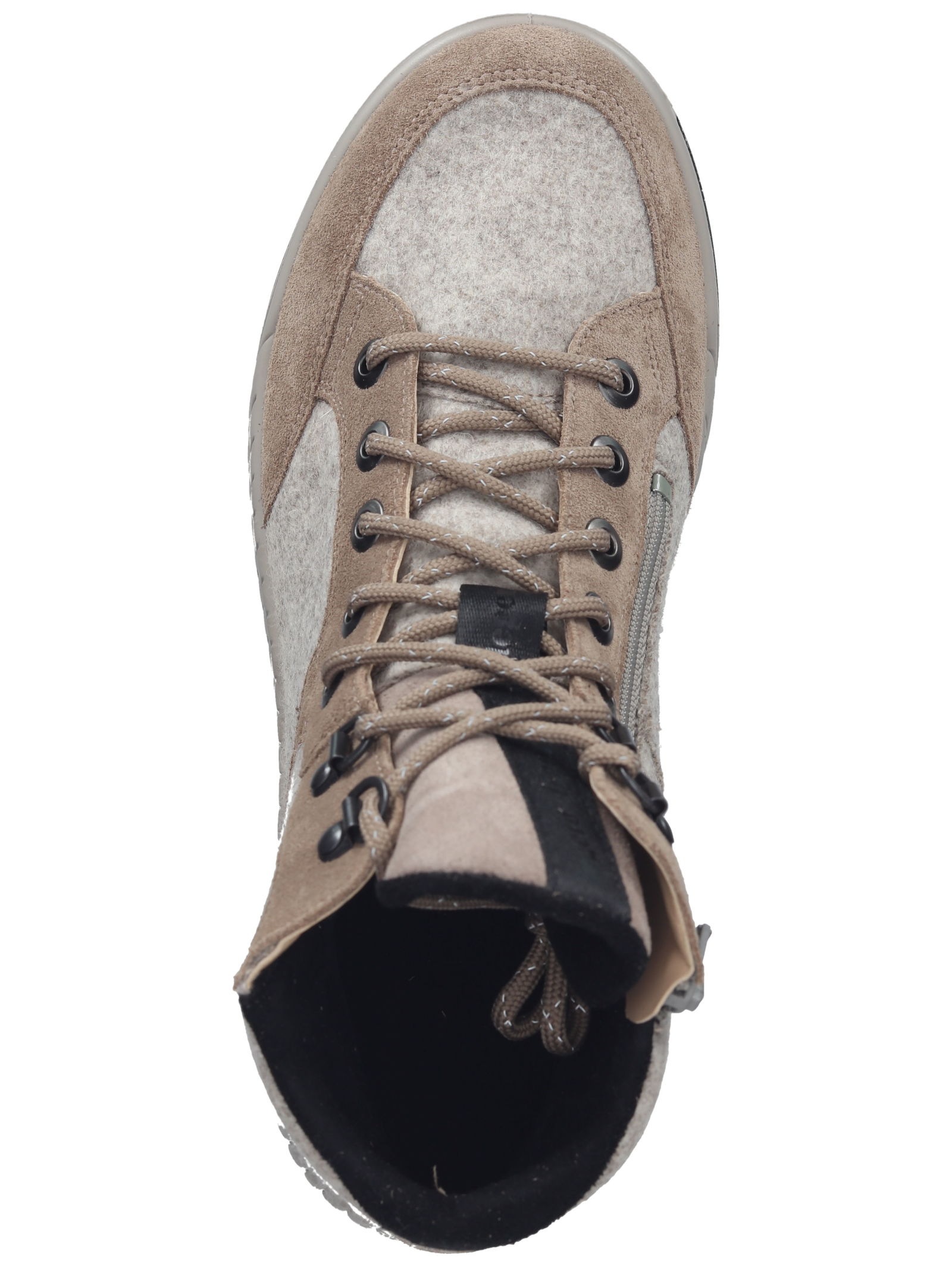 Legero Schnürstiefelette »Legero Stiefelette Veloursleder/Textil«