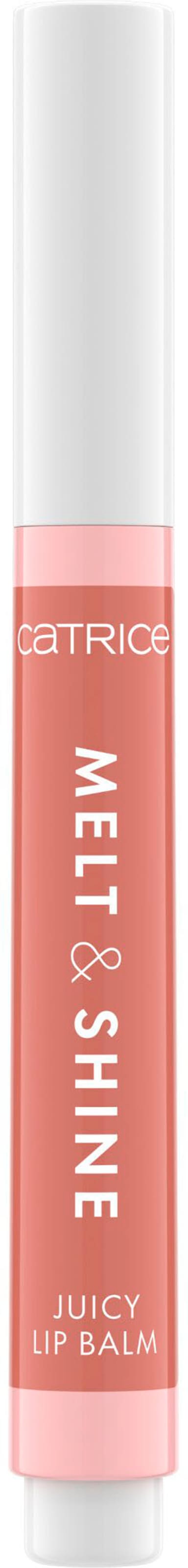 Catrice Lippenbalsam »Melt & Shine Juicy Lip Balm«, (Set, 3 tlg.), mit weicher Textur