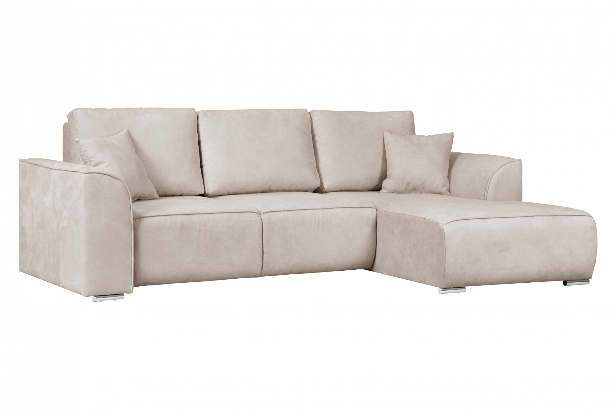 INOSIGN Ecksofa »BEATRICE optionale Schlafsofa mit Bettkasten, B/T/H: 265/170/86 cm«, L-Form, wahlweise auch mit Bettfunktion und Bettkasten