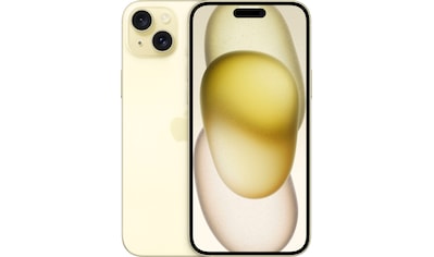 Smartphone »iPhone 15 Plus 128GB«, gelb, 17 cm/6,7 Zoll, 128 GB Speicherplatz, 48 MP...