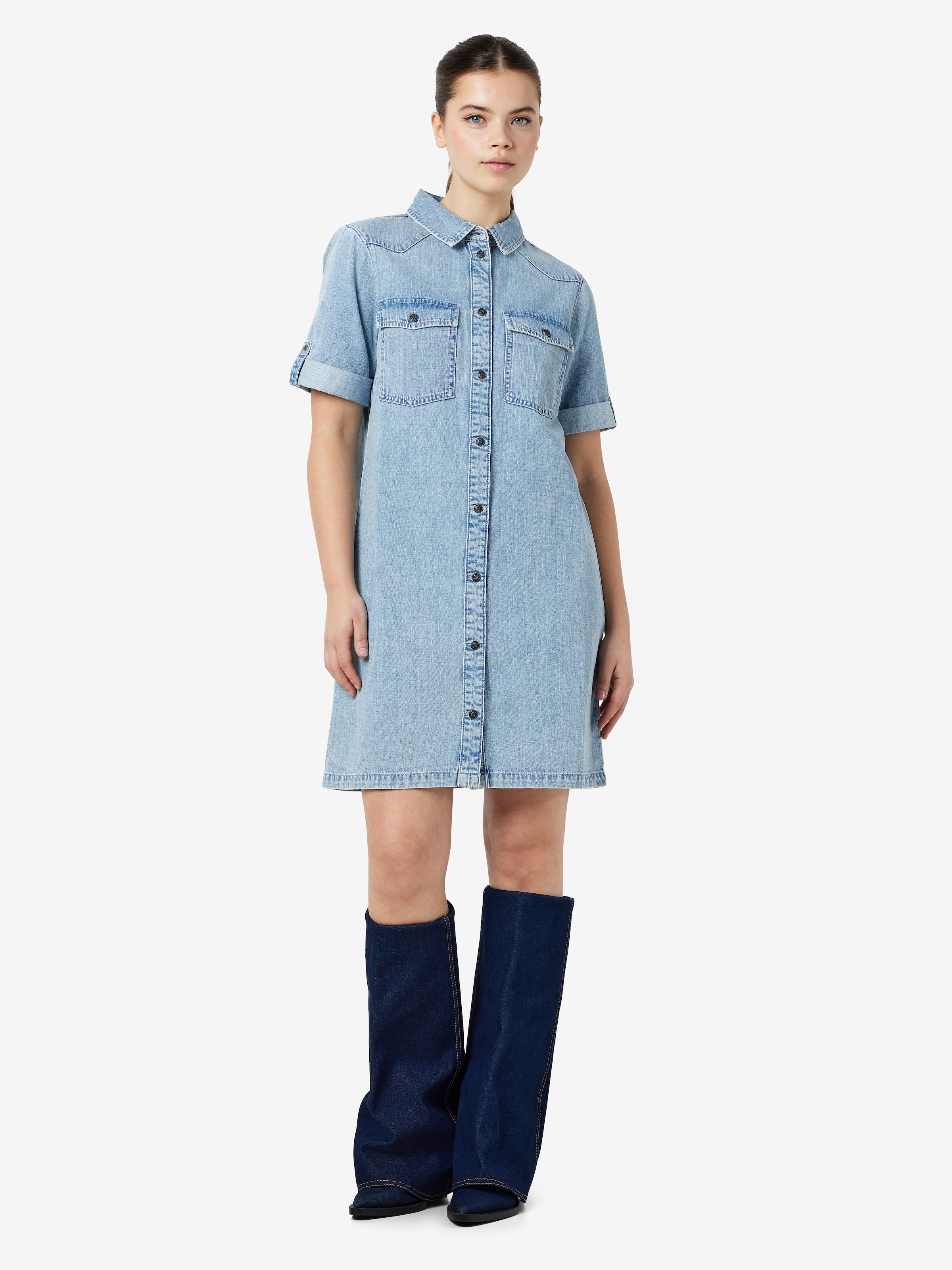 Noisy may Jeanskleid »NMNEW SIGNE S/S DENIM DRESS VI003LB NOOS«