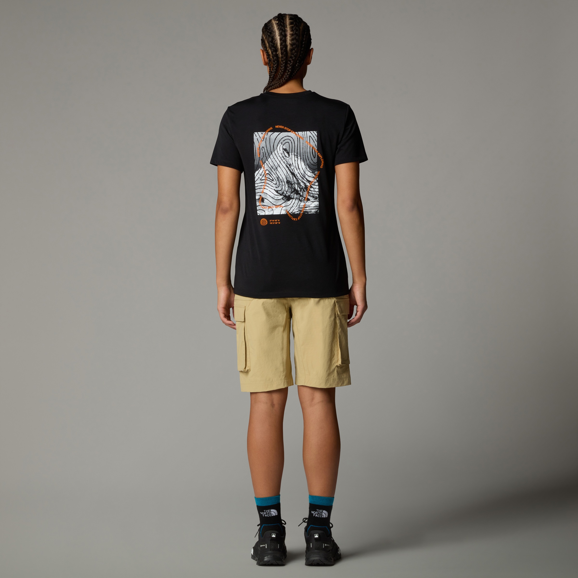 The North Face Funktionsshirt »Foundation Half Dome T-Shirt mit Grafik für Damen«, (1 tlg.)