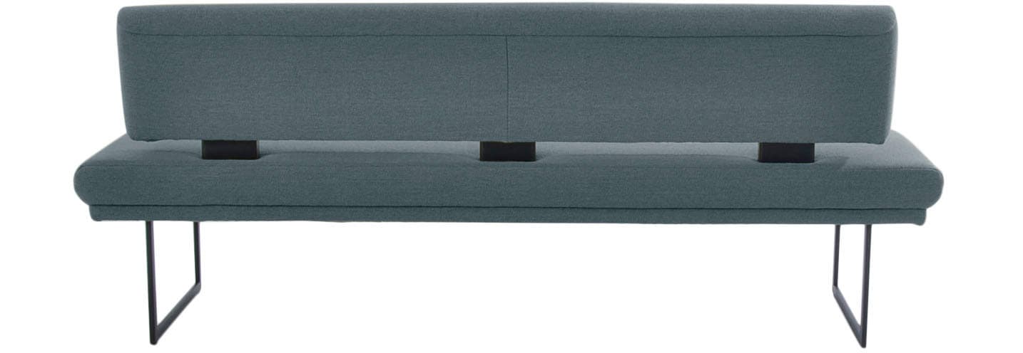 K+W Komfort & Wohnen Polsterbank "Longbeach" 1 Stk. tlg. mit Metallkufen in günstig online kaufen