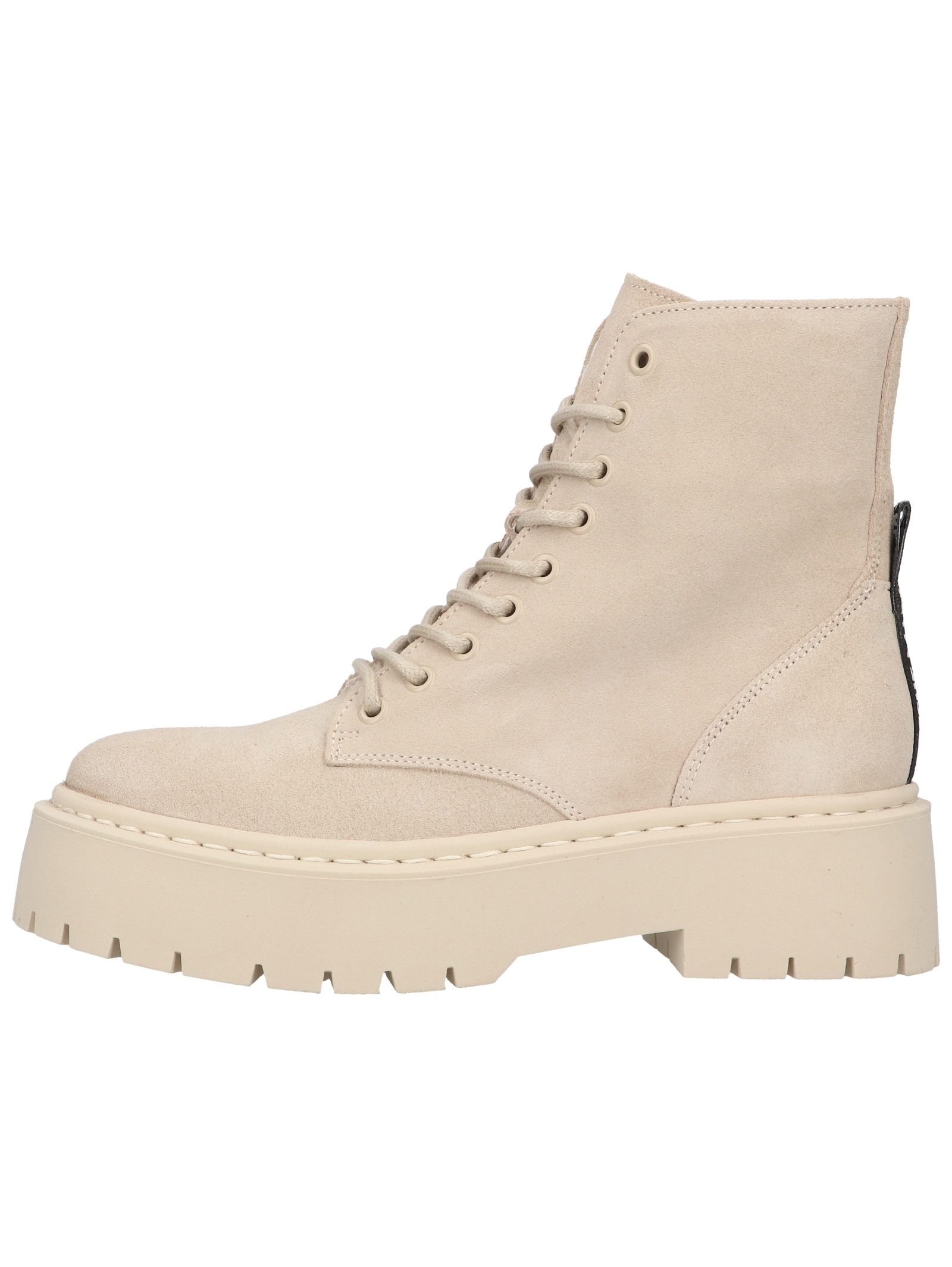 STEVE MADDEN Schnürstiefelette »STEVE MADDEN Stiefelette Veloursleder«