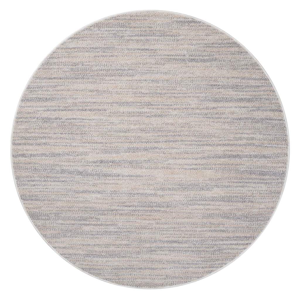 Carpet City Teppich "CLASICO 0052" rund 11 mm Höhe Kurzflor, Hochtief-Muste günstig online kaufen