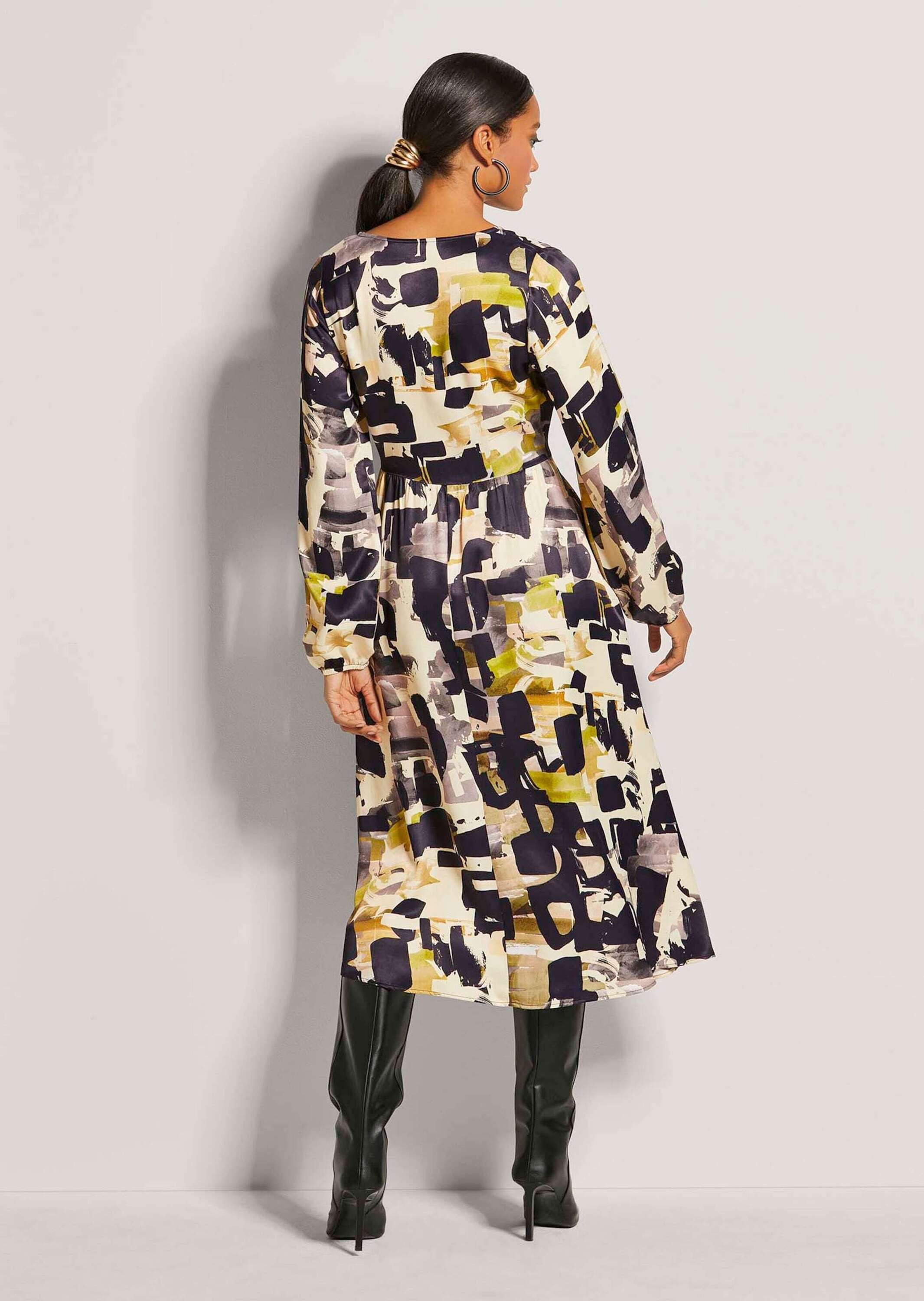 MADELEINE Midikleid »Kleid Kleid mit Bindegürtel«
