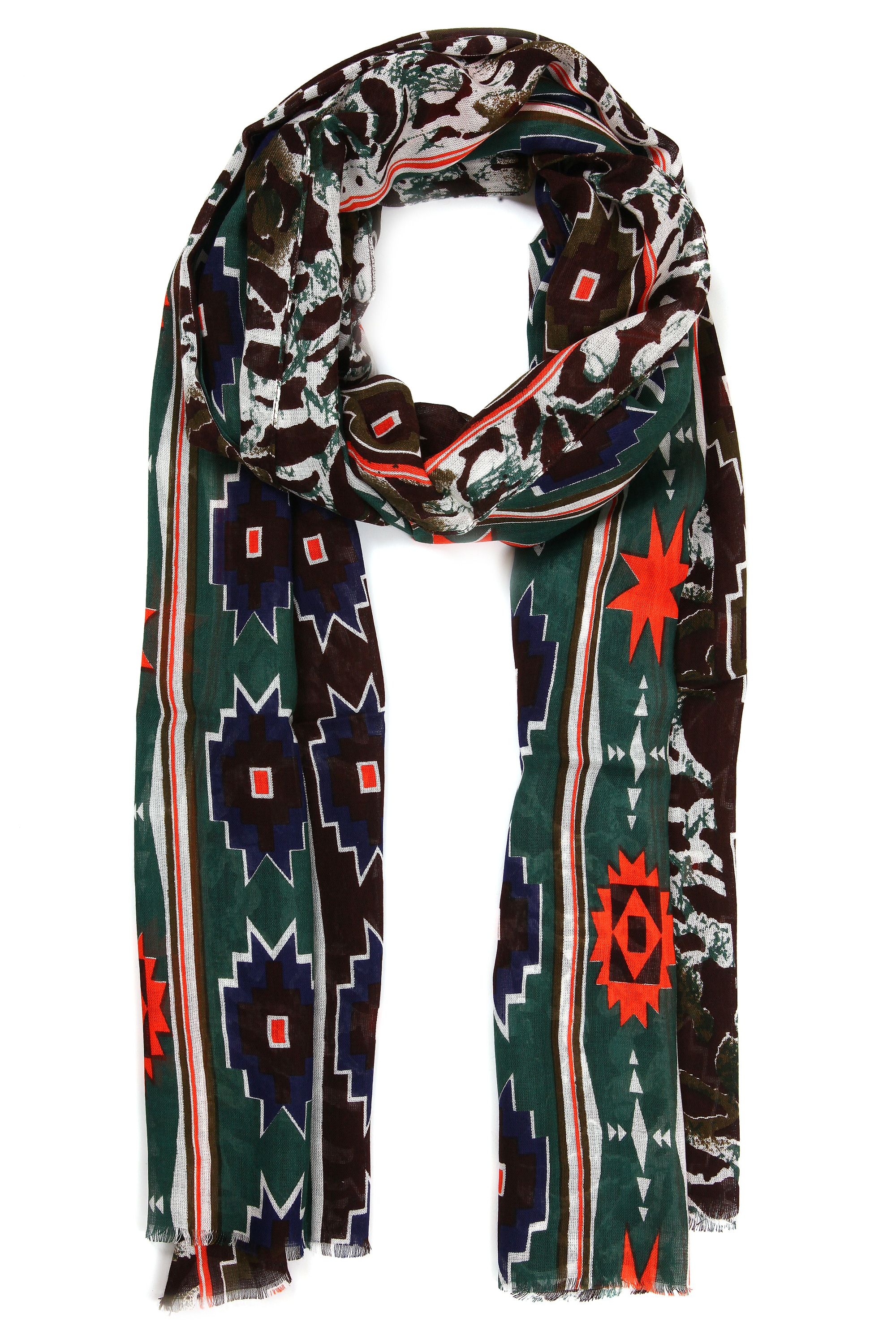 COLLEZIONE ALESSANDRO Modeschal "Dion" 1 Stk. tlg. mit tollen Farben Muster günstig online kaufen
