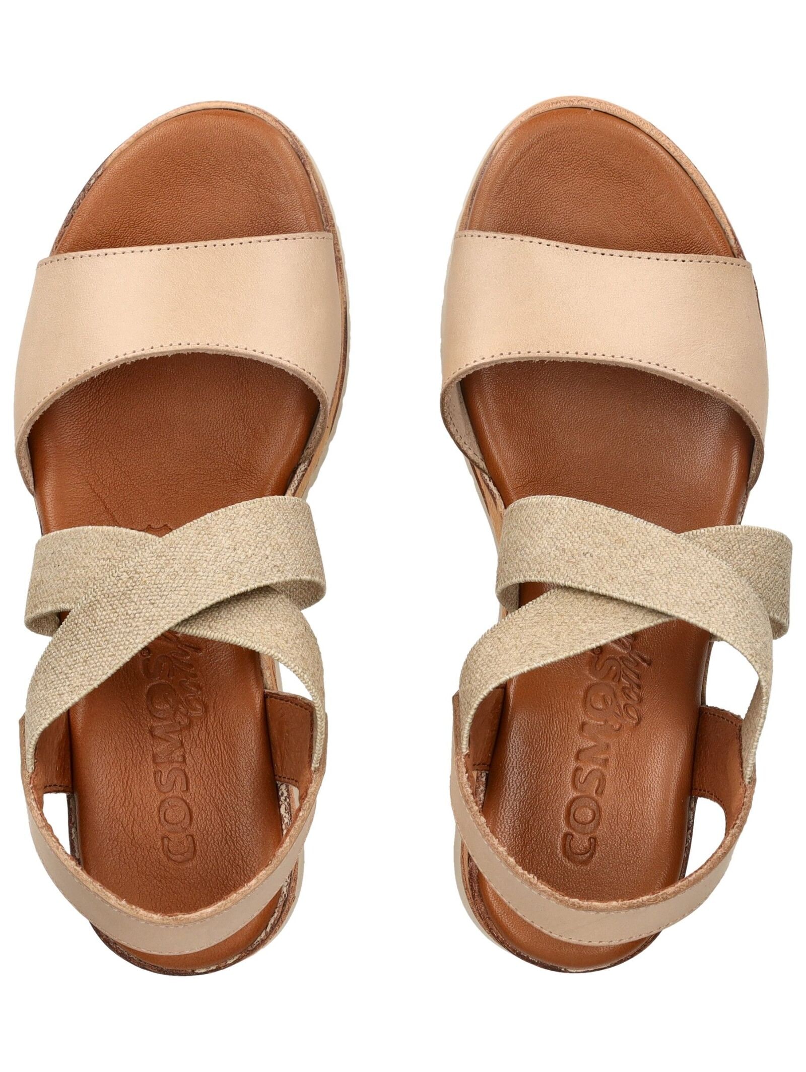 COSMOS Comfort Keilsandalette »COSMOS Comfort Sandalen Leder«