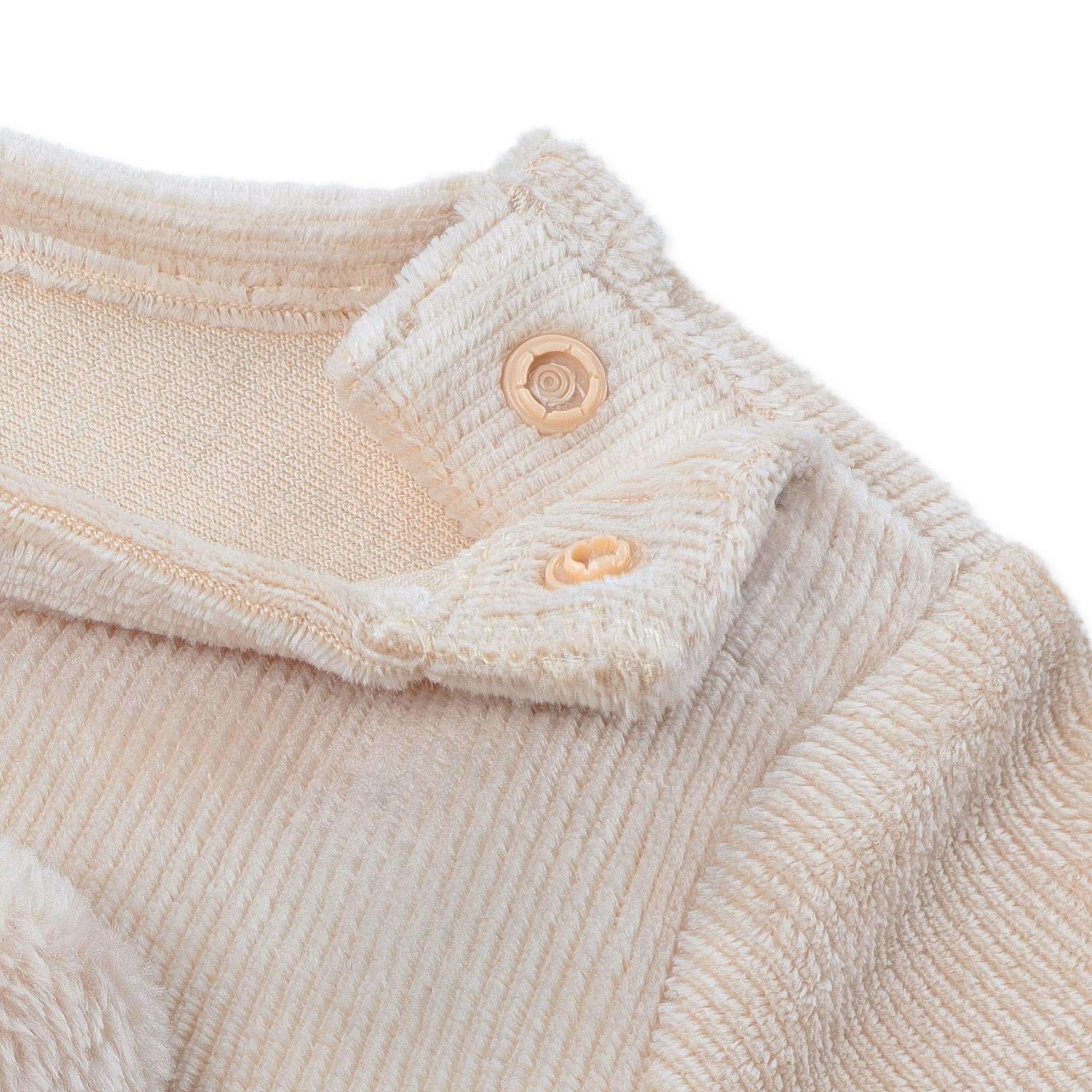 HUGGIES babywear Strampler »HUGN FOOTED COVERALL« Cord in elastischer Qualität