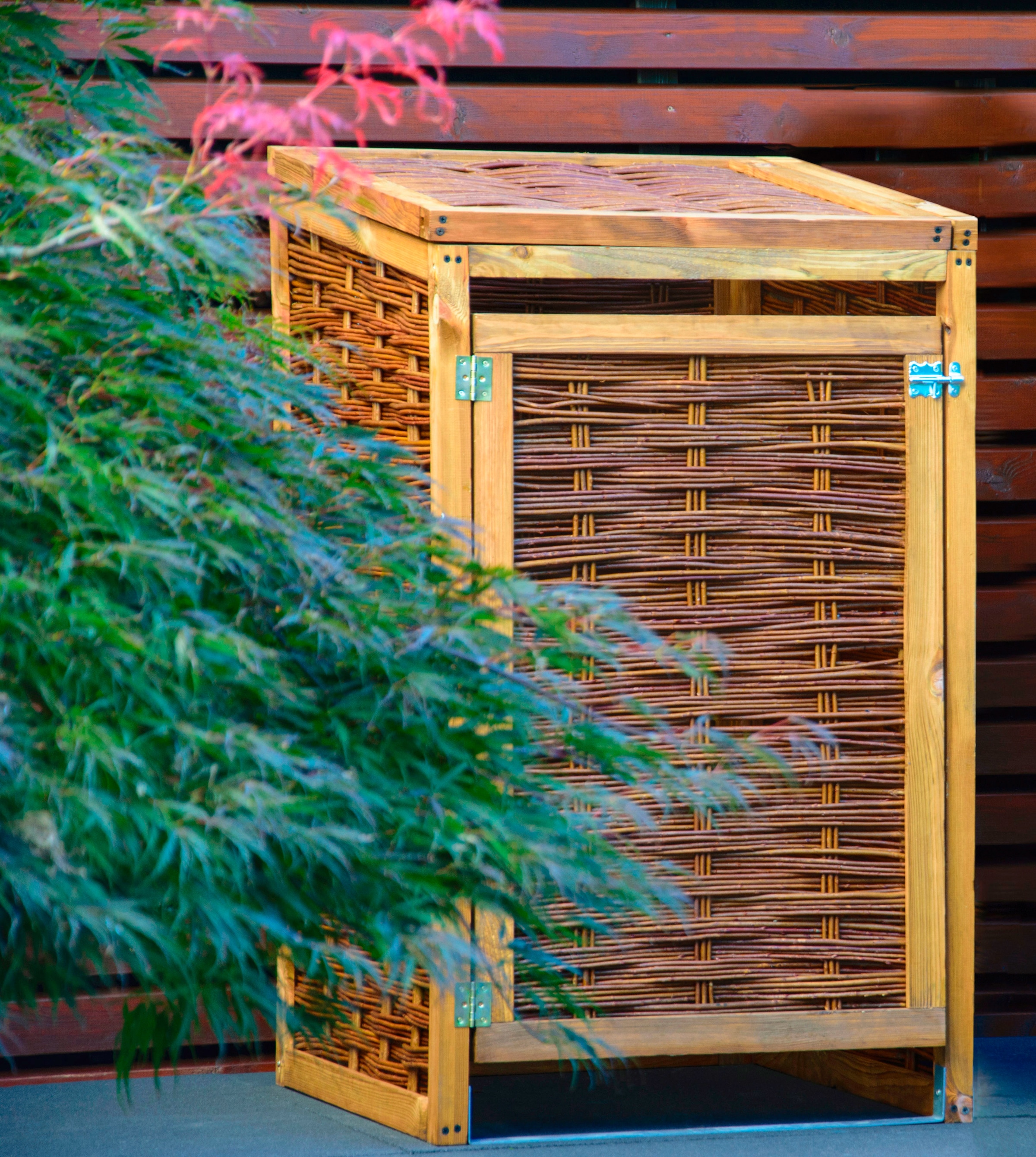 dobar Mülltonnenbox, 120l, BxTxH: 60x80x115 cm