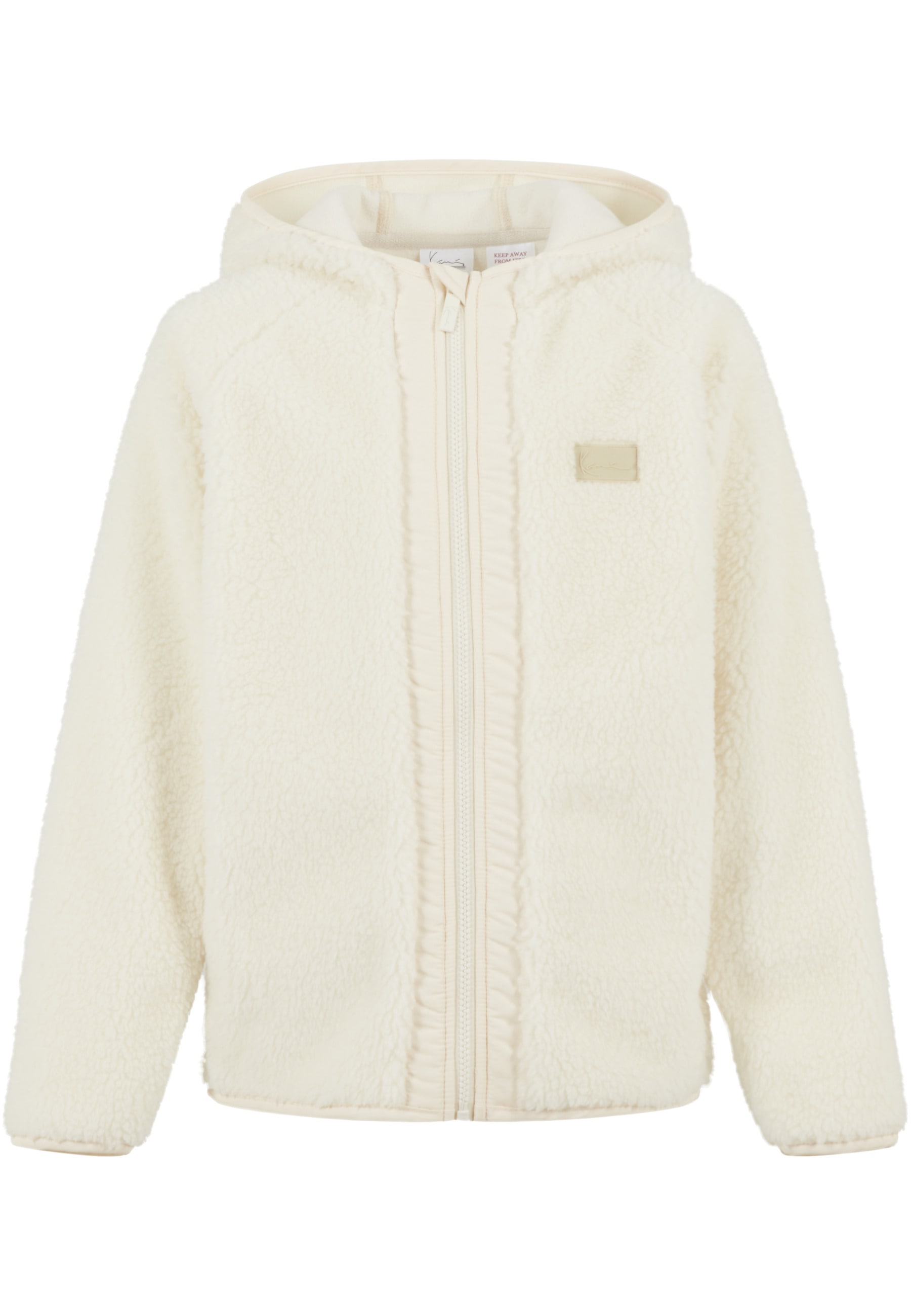 Karl Kani Kapuzenpullover "Karl Kani Signature Rubber Patch Teddy Zip Hoodie" 1 tlg.