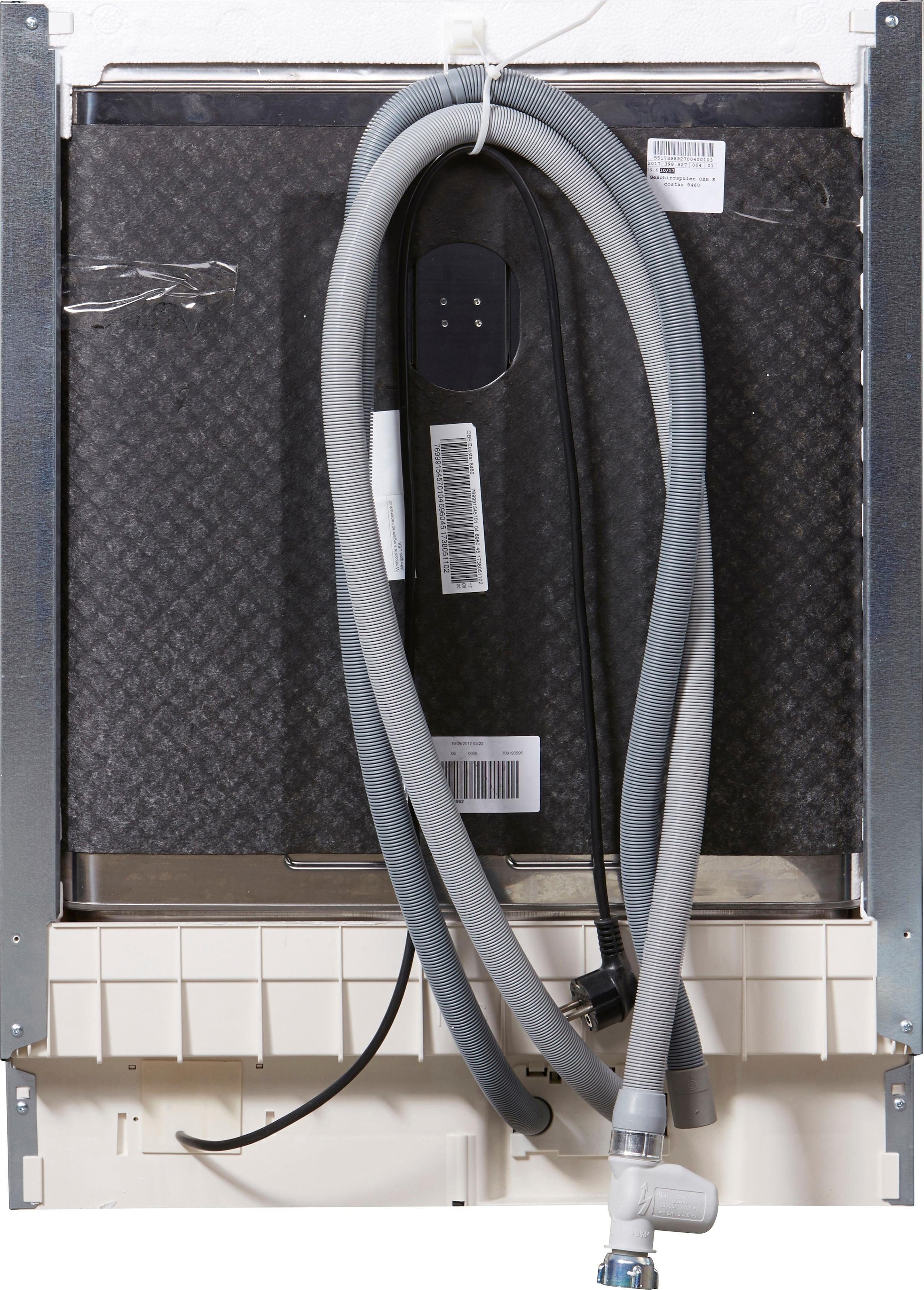 BAUKNECHT teilintegrierbarer Geschirrspüler »OBB ECOSTAR 8460 (2)«, 14 Maßgedecke