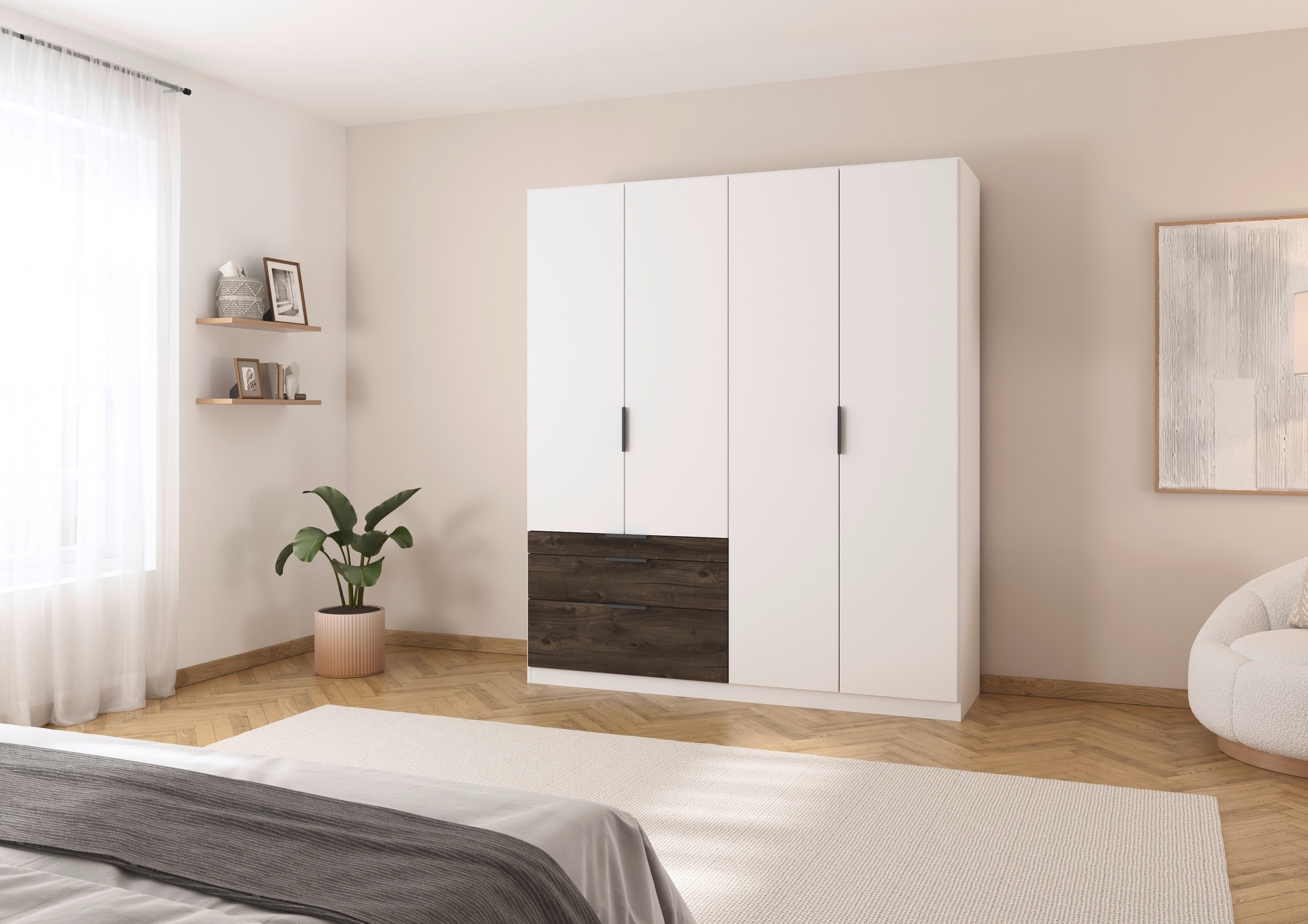 rauch Kleiderschrank "Drehtürenschrank Schrank Garderobe Schlafzimmerschran günstig online kaufen