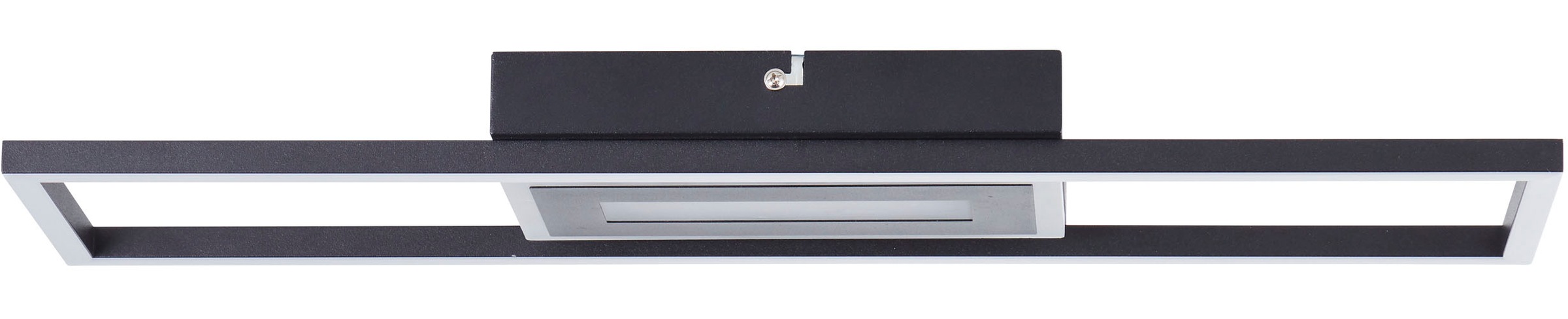 BreLight LED Deckenleuchte »Besson«, 55 x 16 cm, 2900 lm, 3000 K, Metall/Kunststoff, schwarz