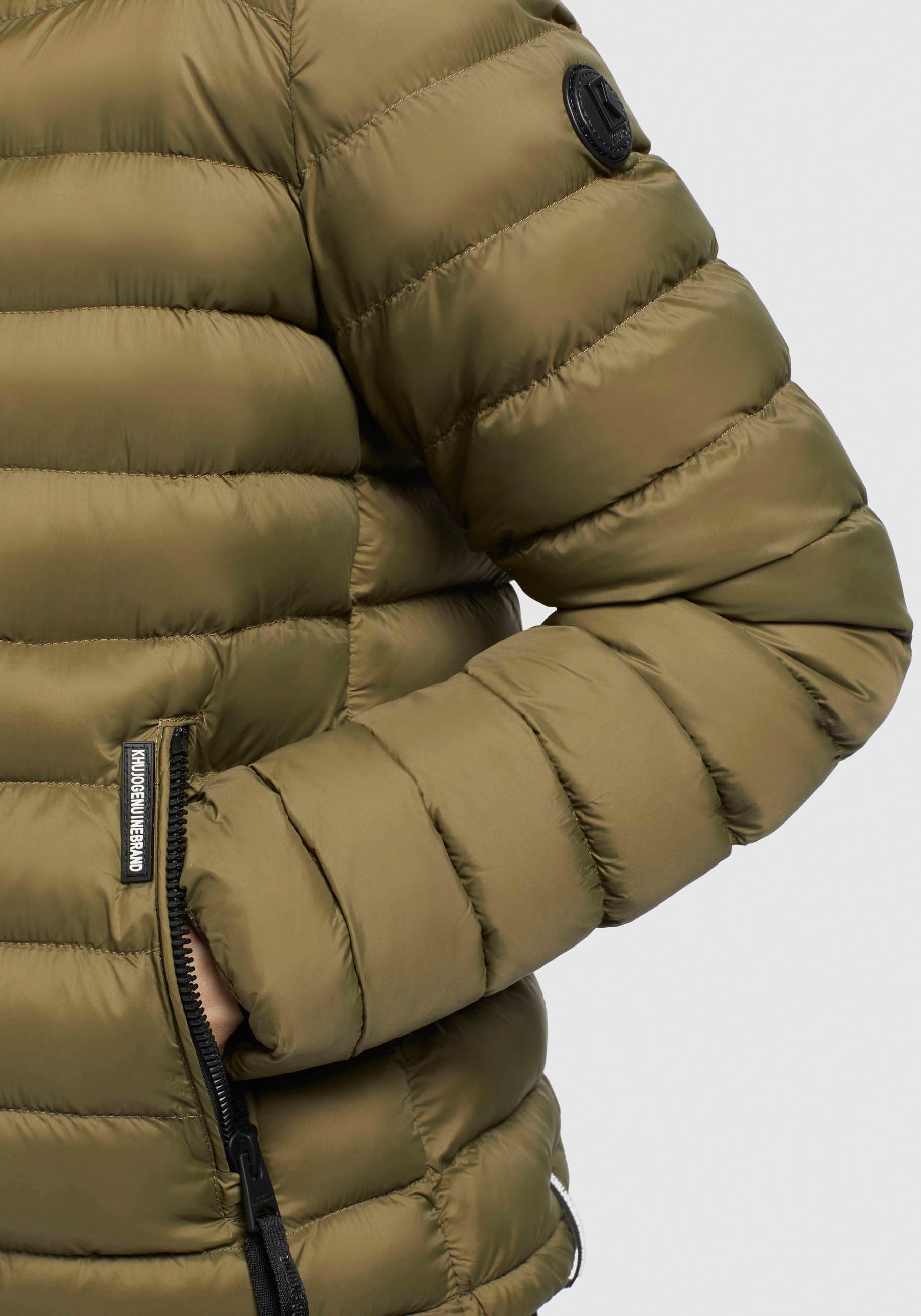 khujo Outdoorjacke »LOVINA5 SOFT«, mit Kapuze