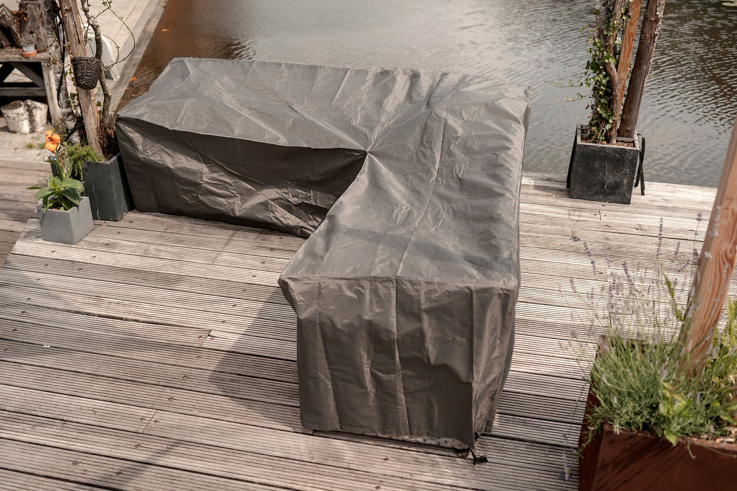 winza outdoor covers Gartenmöbel-Schutzhülle, geeignet für Loungeset, Maße 250/90x250/90x70 cm