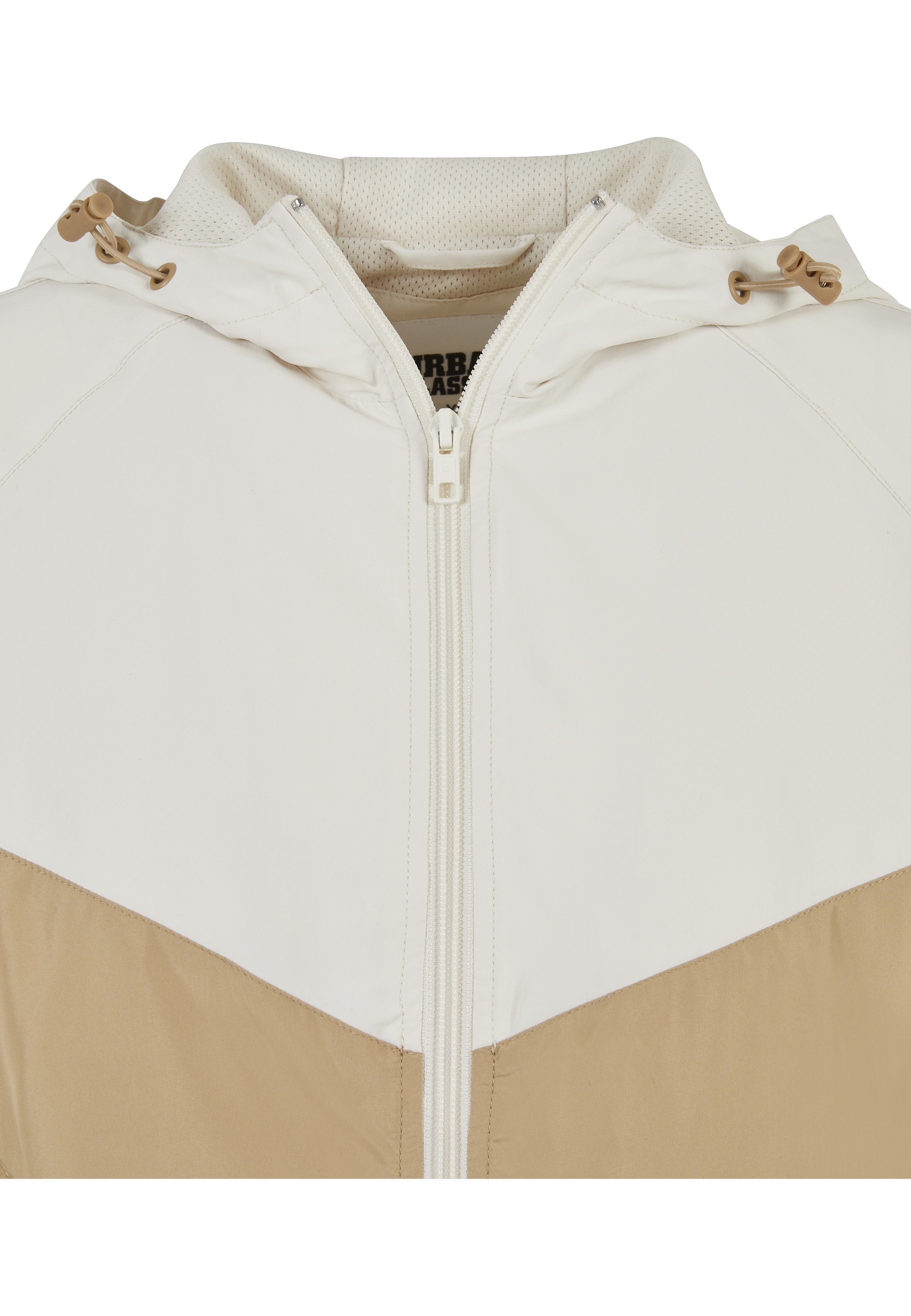 URBAN CLASSICS Anorak »Urban Classics Damen Ladies Arrow Windbreaker« 1 Stk. tlg. mit Kapuze