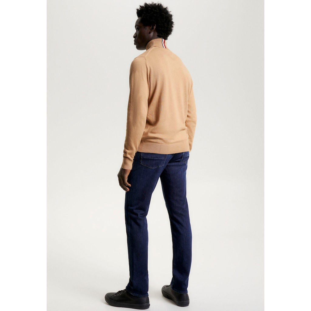 Tommy Hilfiger Rollkragenpullover »PIMA ORG CTN CASHMERE ROLL NECK«